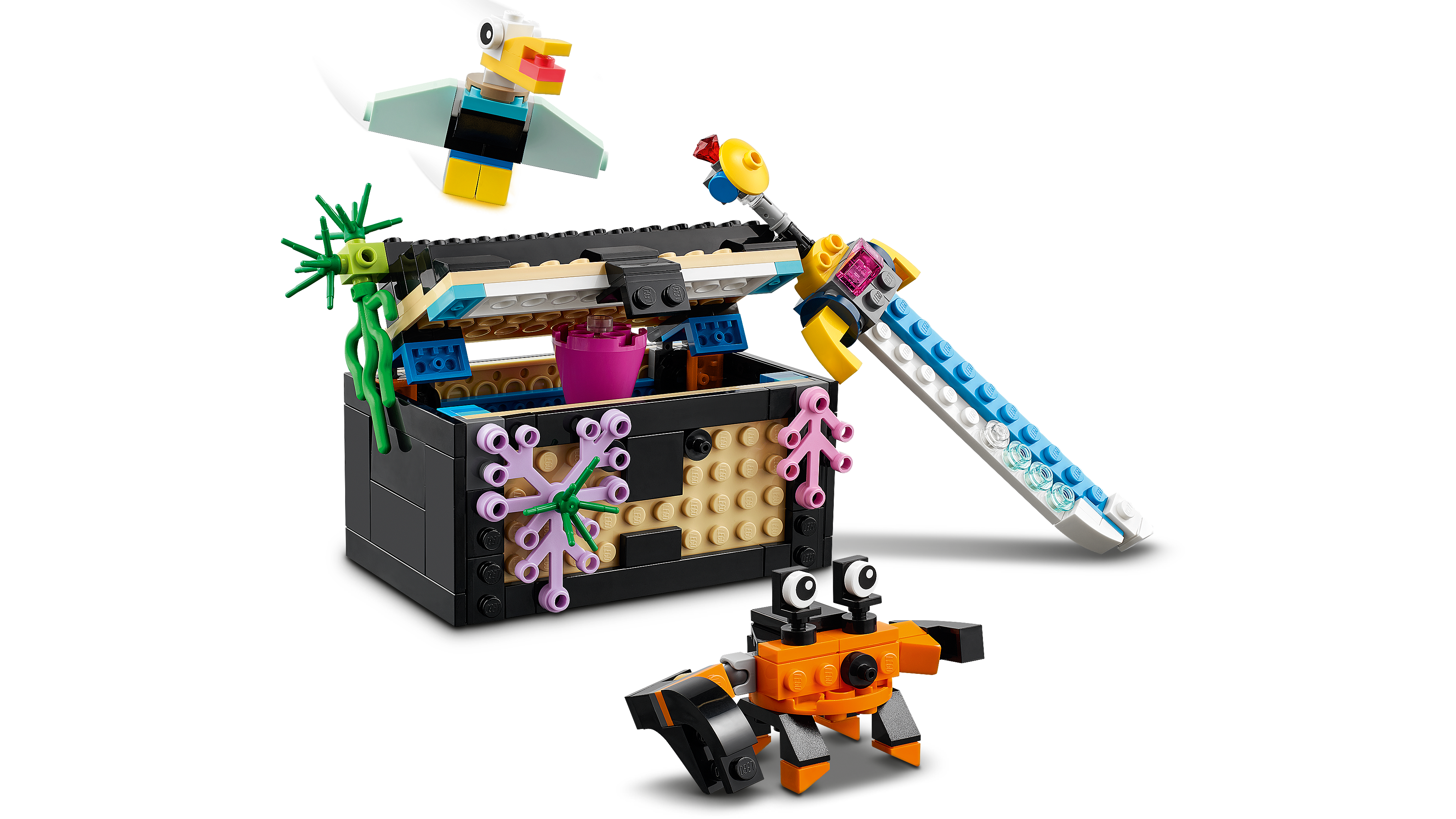 ir a buscar Chaise longue Cortés Acuario 31122 - Sets LEGO® Creator - LEGO.com para niños