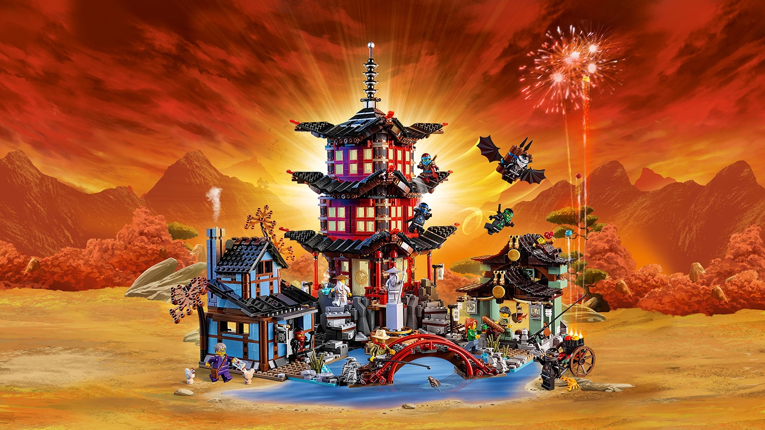 Skinnende daytime shabby Temple of Airjitzu 70751 - LEGO® NINJAGO® Sets - LEGO.com for kids