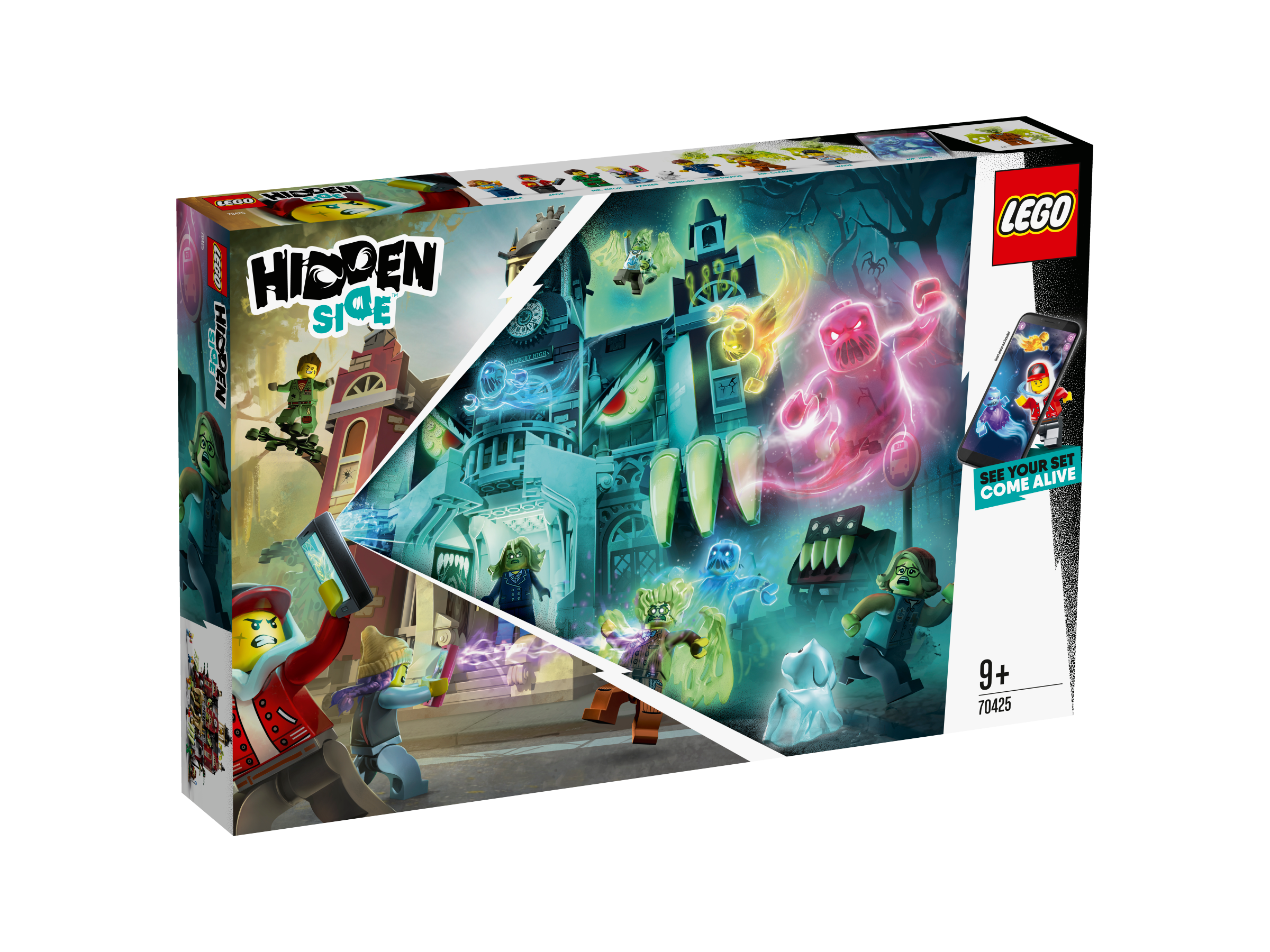 ゴーストに取りつかれたニューベリー高校 レゴ ヒドゥンサイドセット Lego Comキッズ