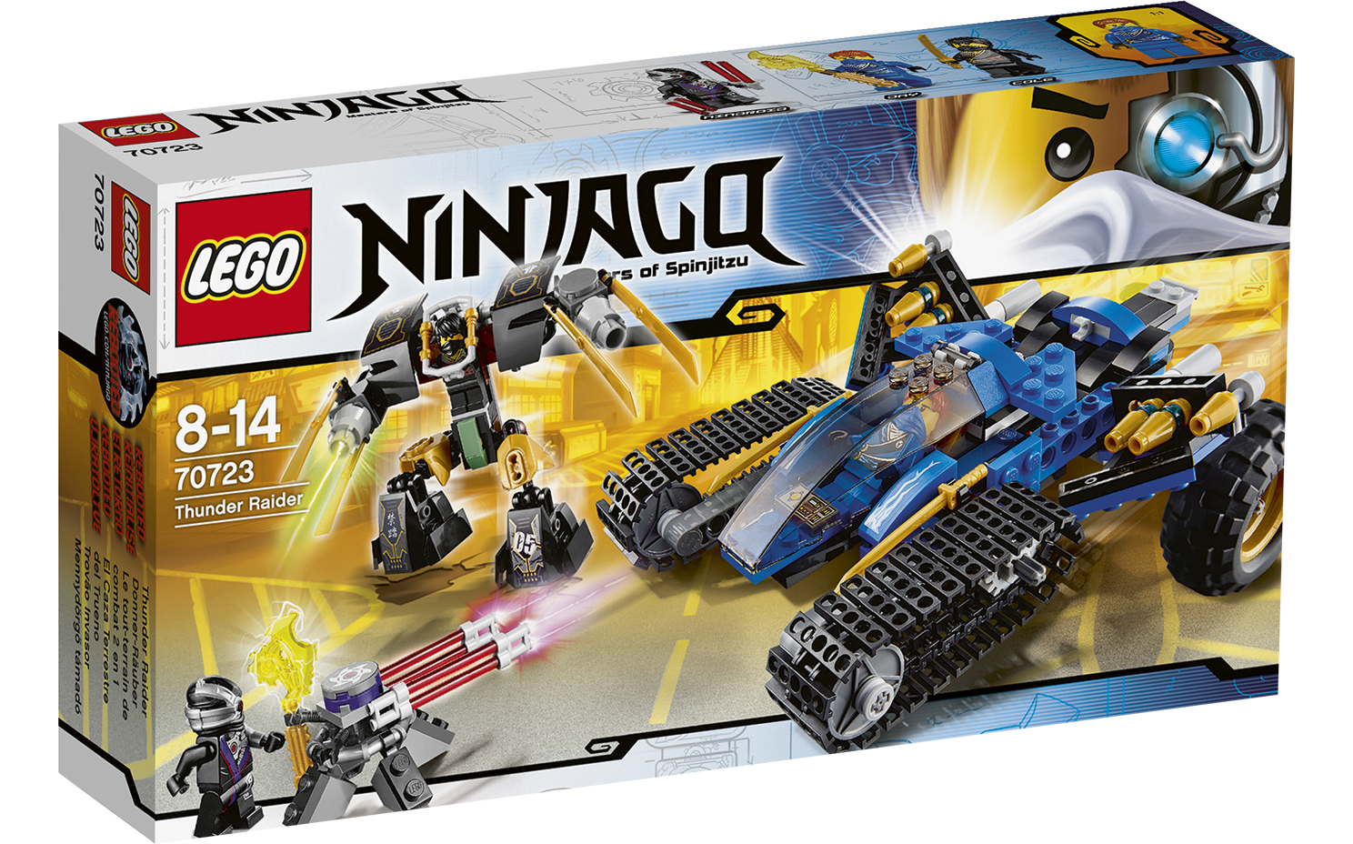 Faktisk interval bryder daggry Thunder Raider 70723 - LEGO® NINJAGO® Sets - LEGO.com for kids
