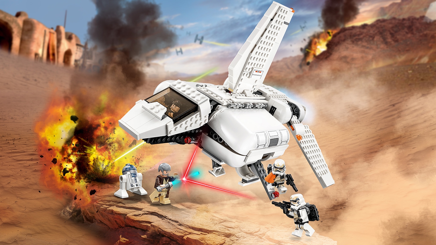 lærling Forretningsmand damper Imperial Landing Craft 75221 - LEGO® Star Wars™ Sets - LEGO.com for kids