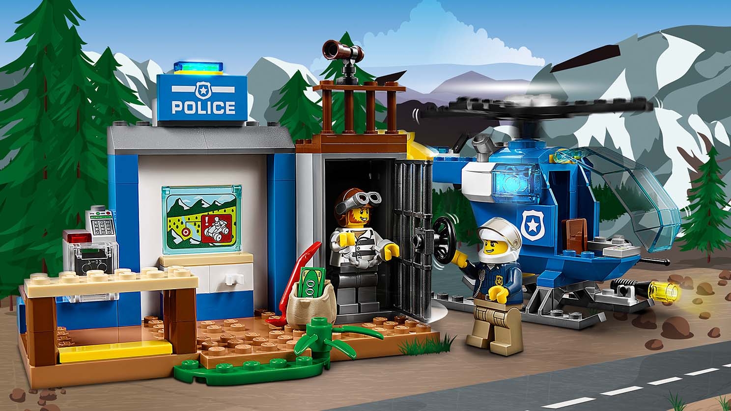 Decrement bred Risikabel Mountain Police Chase 10751 - LEGO® City Sets - LEGO.com for kids