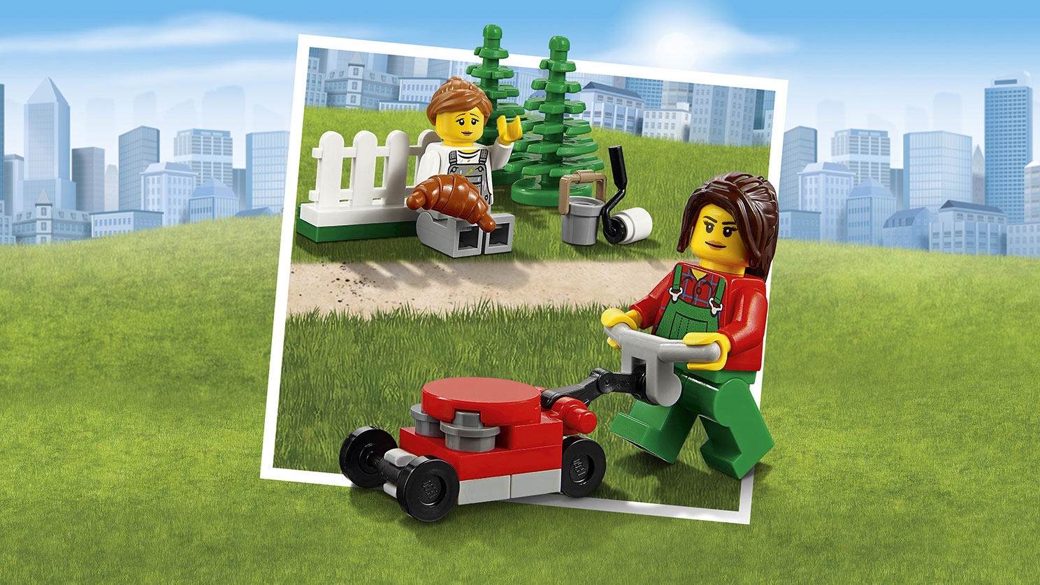 lego ride on lawn mower
