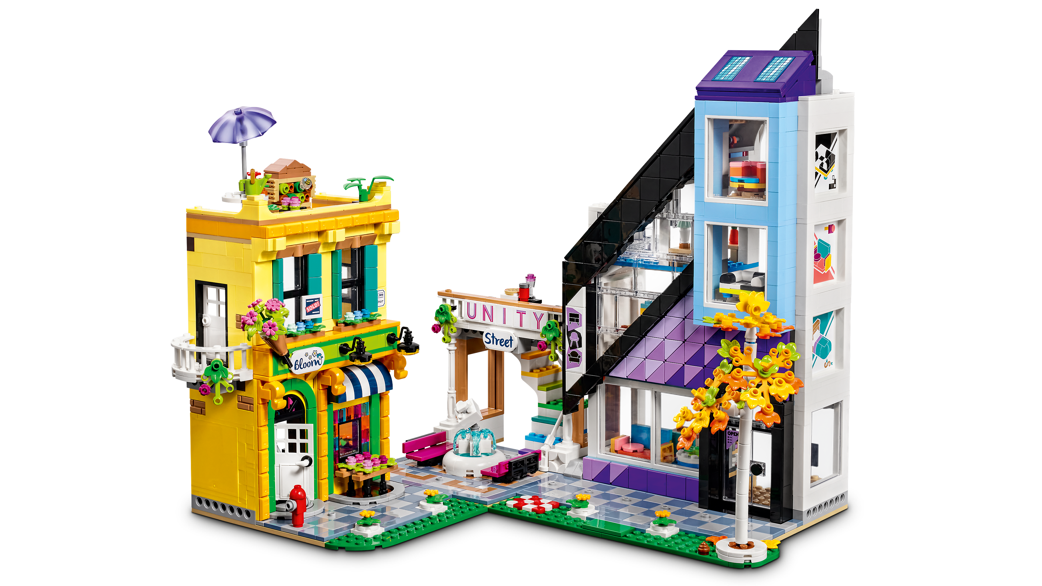 ハートレイクシティのお花屋さんとデザインスタジオ 41732 - - LEGO