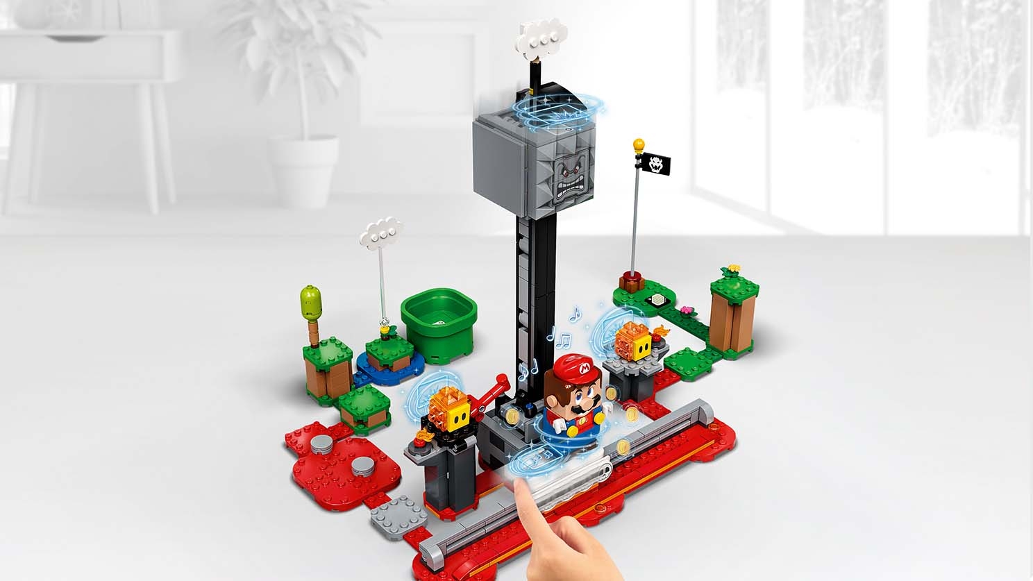 zvučnik Optimizam kapitalizam  Thwomp Drop Expansion Set 71376 - LEGO® Super Mario™ - LEGO.com for kids