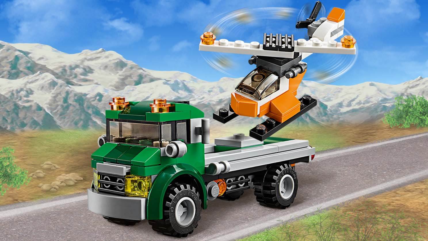 Tilføj til ubehageligt TRUE Chopper Transporter 31043 - LEGO® Creator Sets - LEGO.com for kids