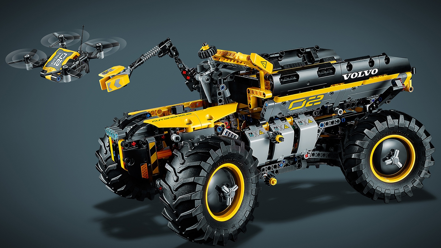 Volvo Wheel Loader ZEUX 42081 LEGO® Technic - LEGO.com for kids