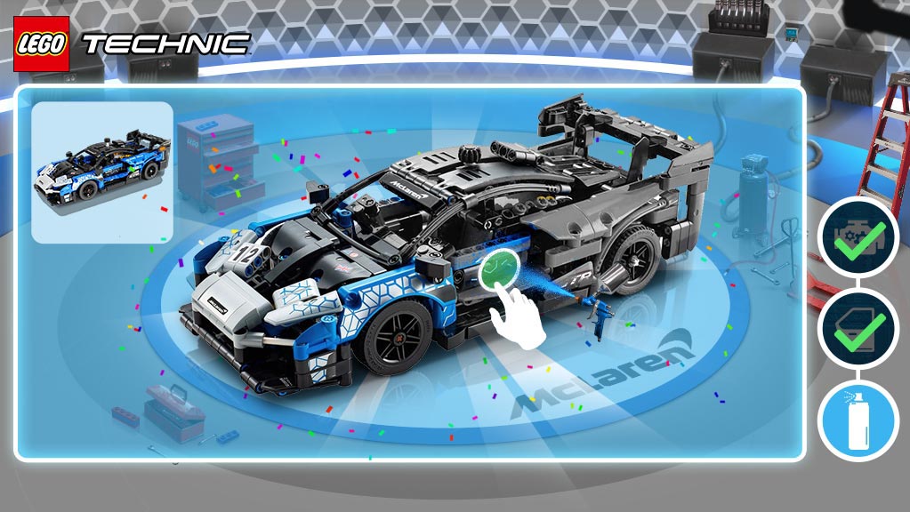 Bare overfyldt Mediator Gå op og ned Build the new LEGO® Technic McLaren Senna GTR! - - LEGO.com for kids