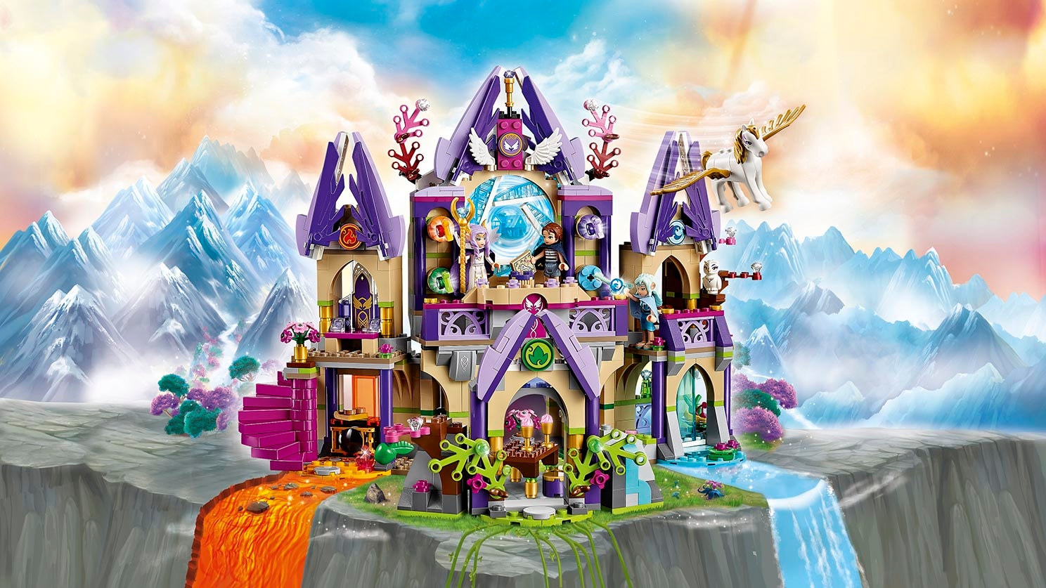 Skyra's Mysterious Sky Castle 41078 - LEGO® Elves Sets for kids