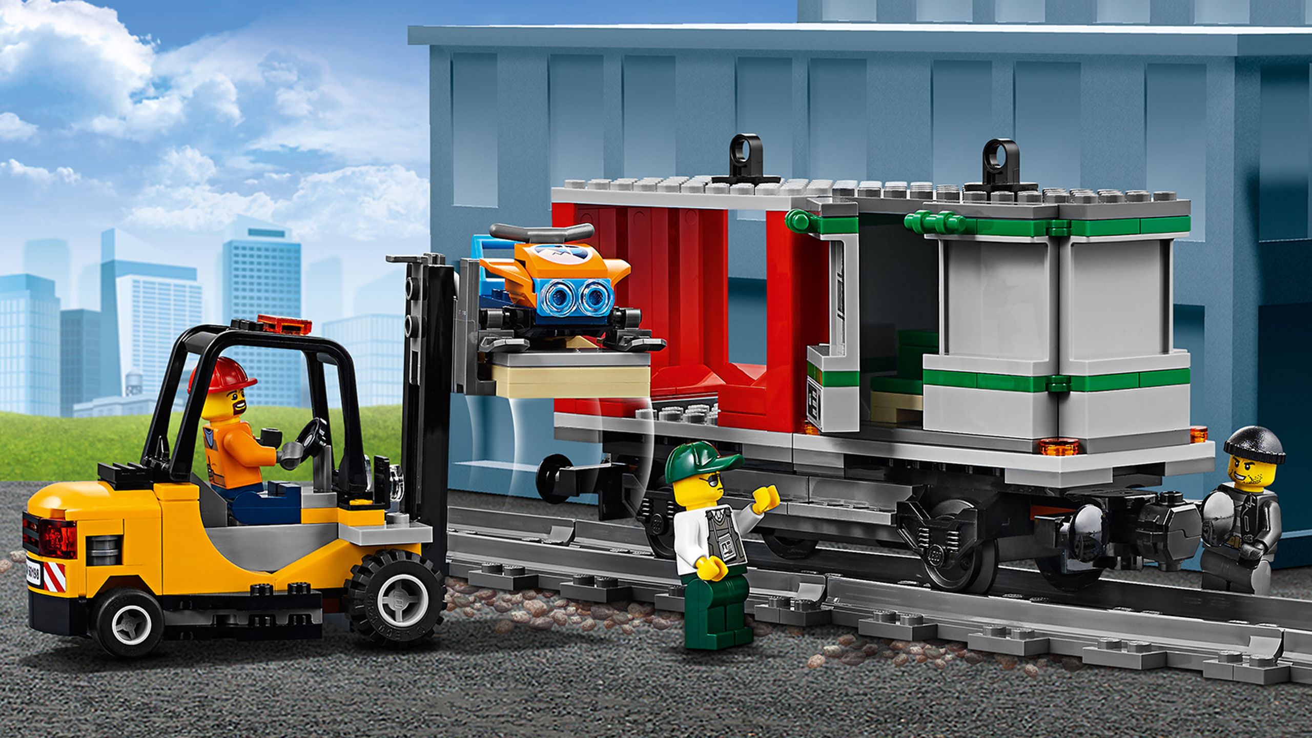 貨物列車 - ビデオ - LEGO.comキッズ