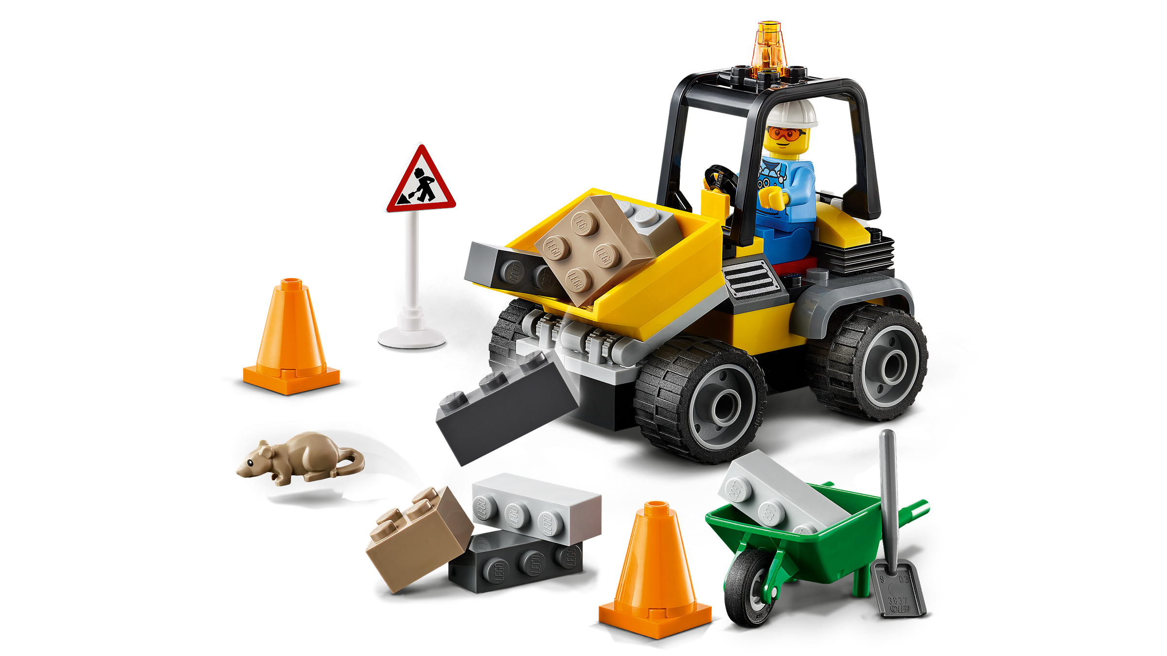 LEGO 60284 Roadwork Truck