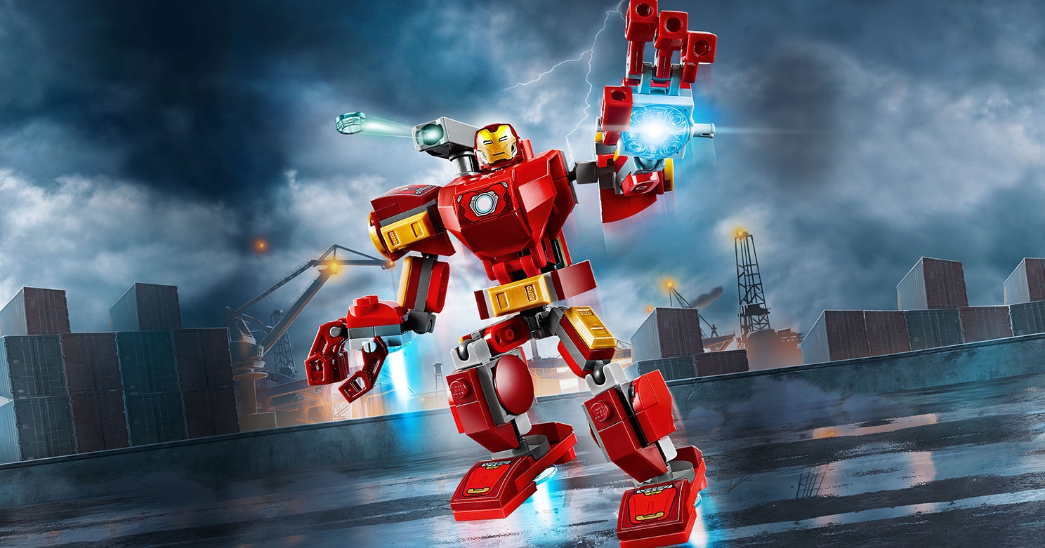 lego iron man