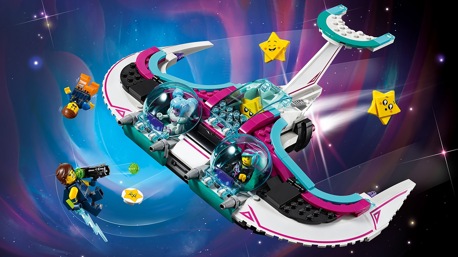 Lego 70849 The Lego Movie 2 Wyld-Mayhem Star Fighter New Exclusive Spaceship Set