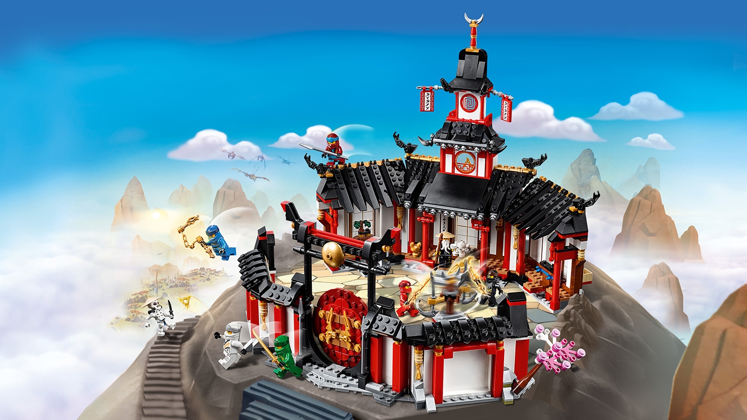 Om skrue vest Monastery of Spinjitzu 70670 - LEGO® NINJAGO® Sets - LEGO.com for kids