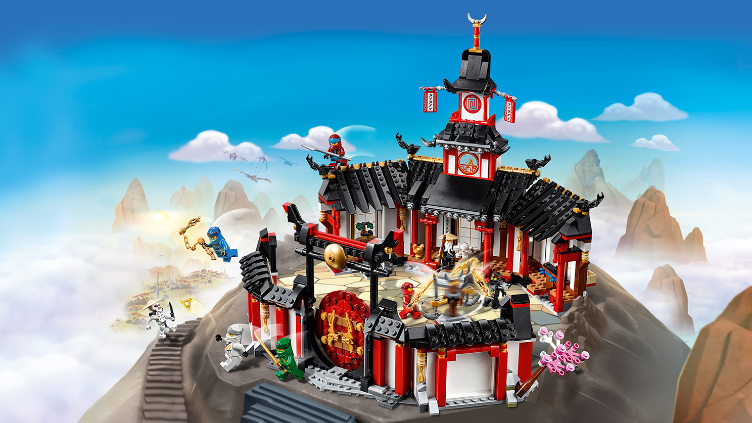 Monastery Of Spinjitzu 70670 LEGO NINJAGO Sets LEGO For Kids