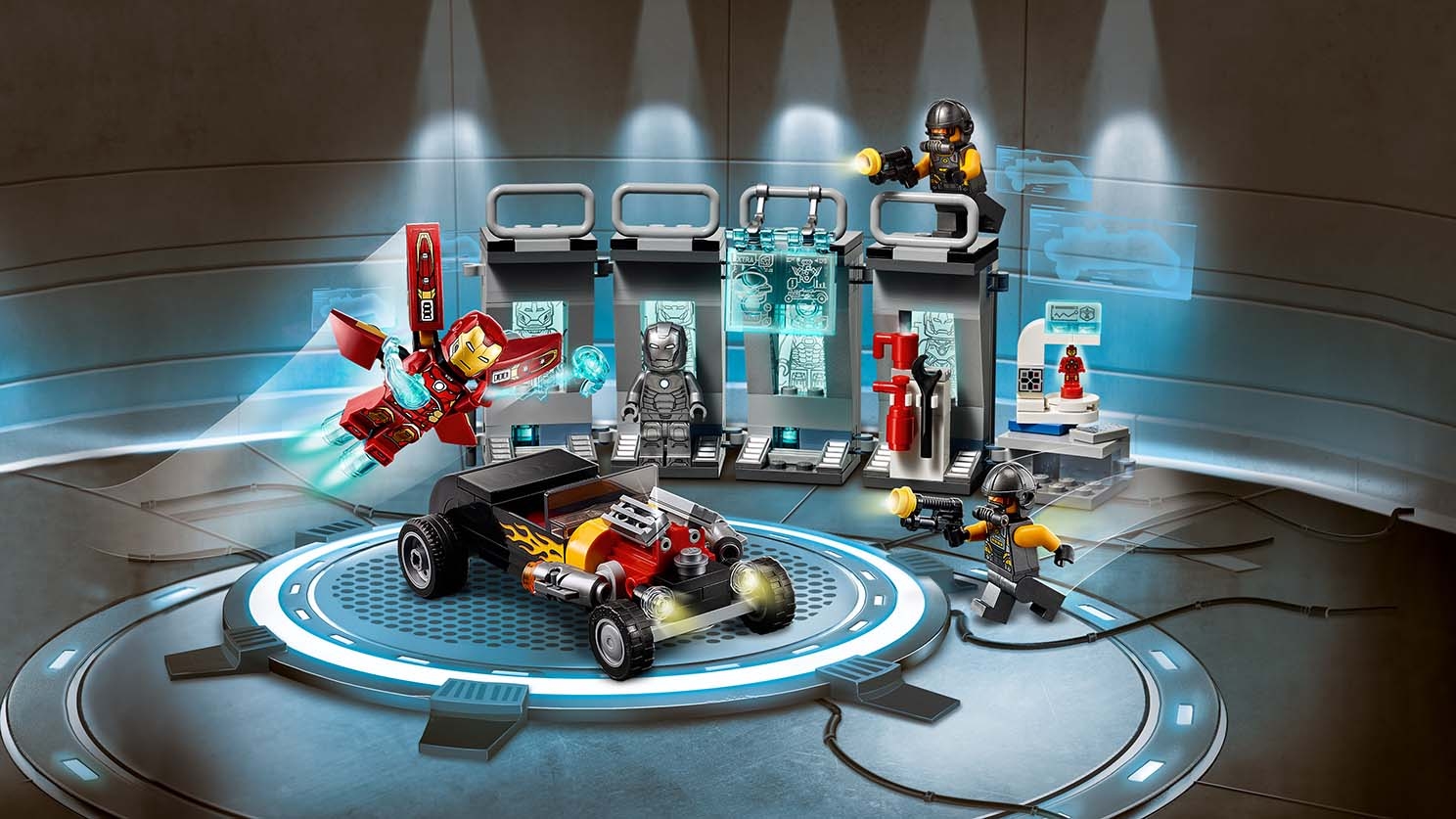 Iron Man Armory 76167 - Marvel Sets - LEGO.com for