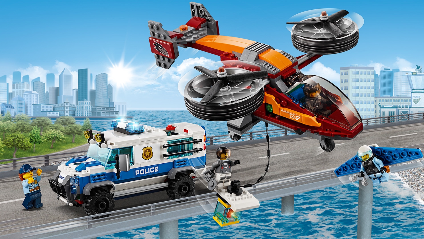 Sky Police Diamond Heist 60209 - City - LEGO.com for kids