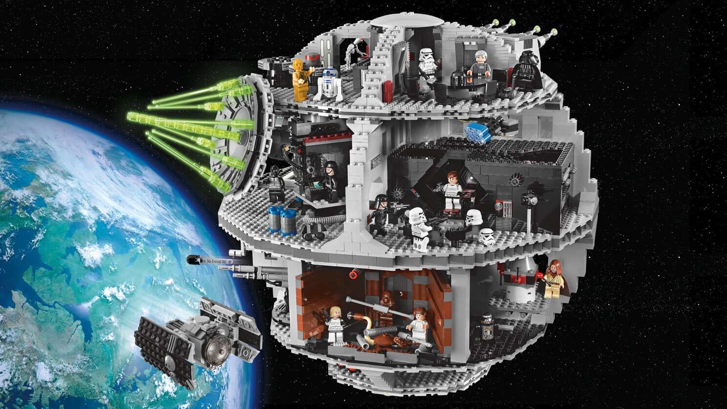 Death Star™ 10188 - LEGO® Star Wars™ Sets LEGO.com for kids