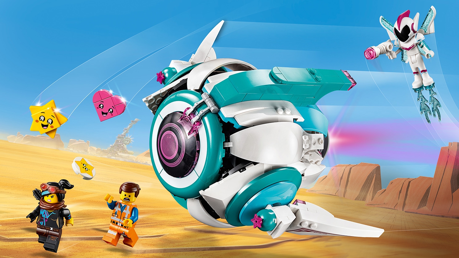 Sweet Mayhem's Systar Starship! 70830 - THE LEGO® MOVIE 2™ Sets   for kids