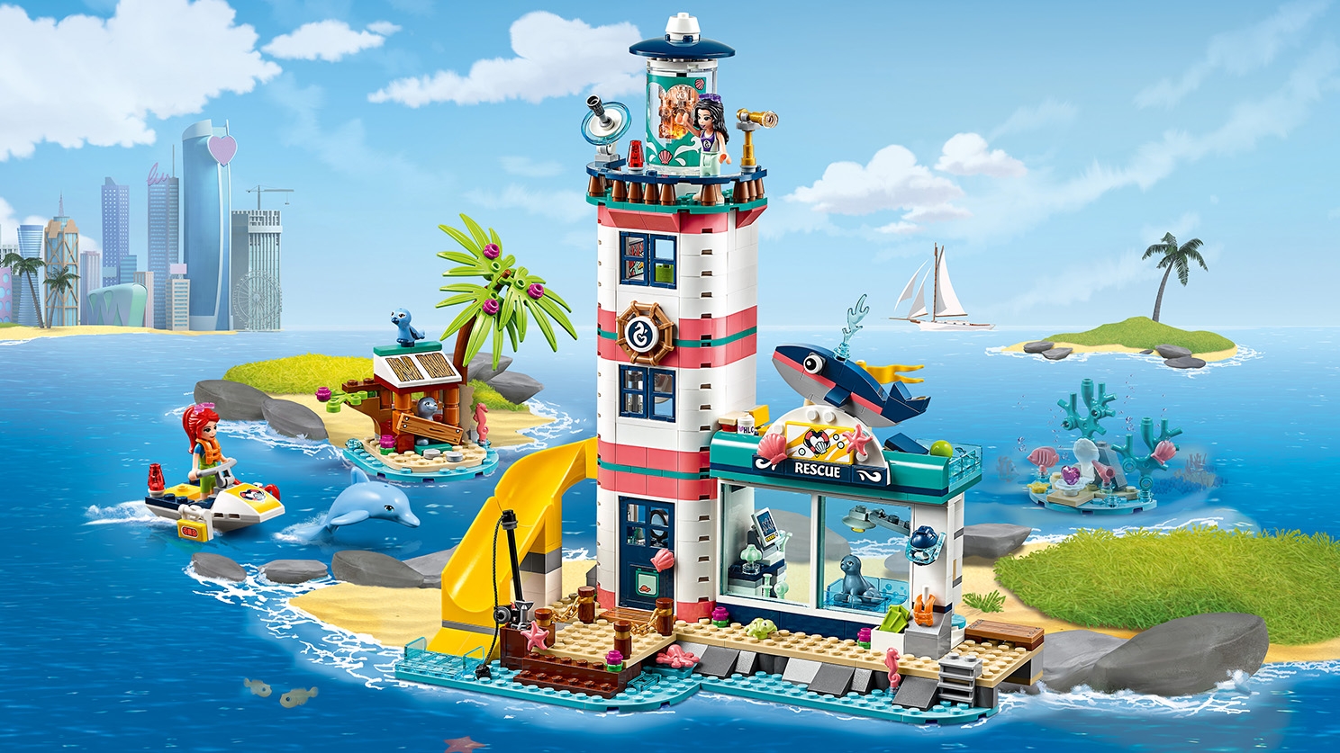 海のどうぶつさくせんハウス - ビデオ - LEGO.comキッズ