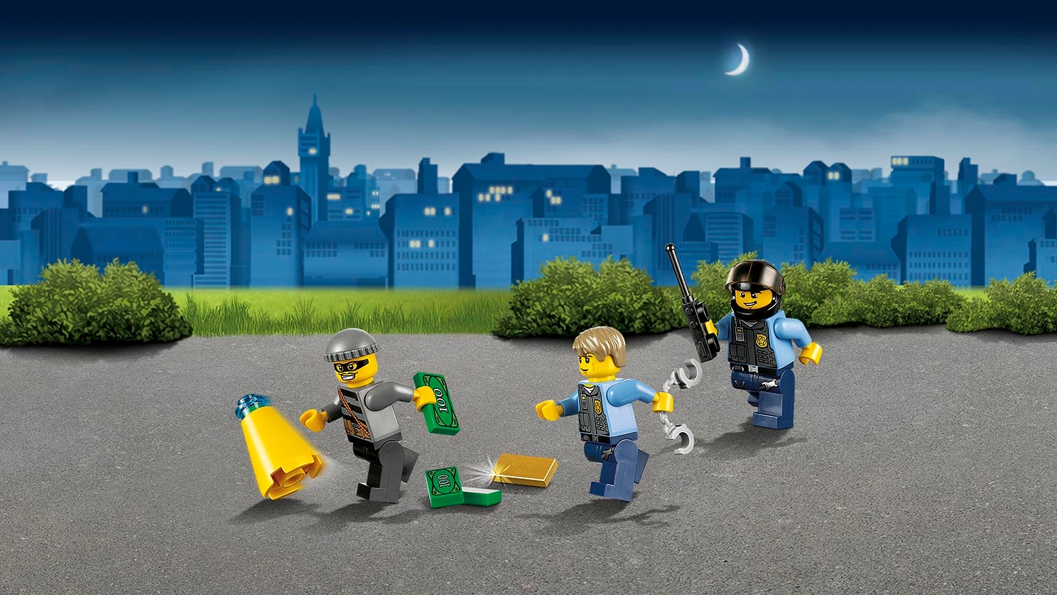 istruzioni no box 5-12 LEGO City Police 60007 inseguimento ad alta velocità in pensione set 