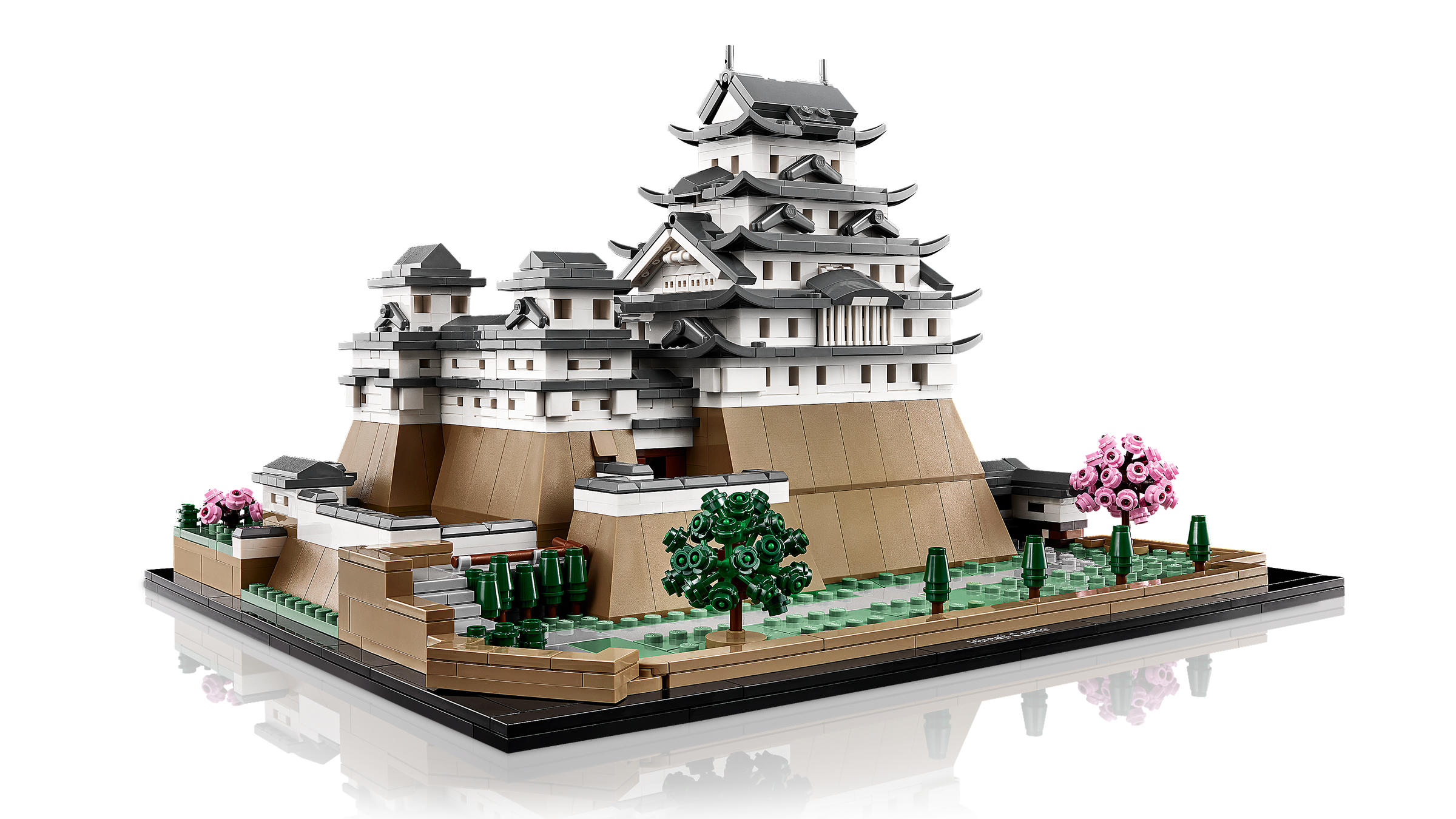 LEGO Le château d'Himeji 21060, vue officielle du set