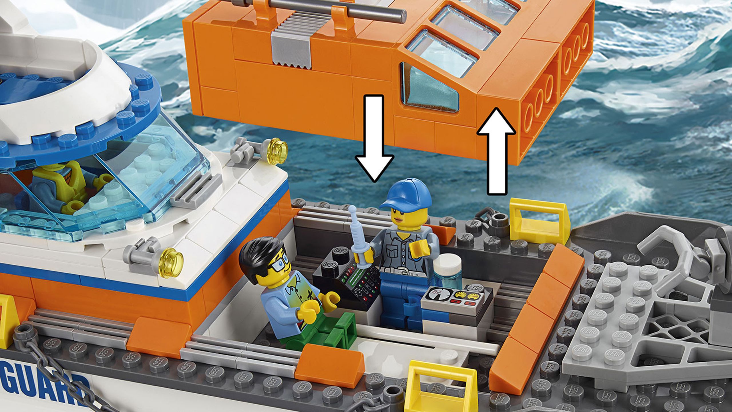 海上レスキュー隊と司令基地 - ビデオ - LEGO.comキッズ