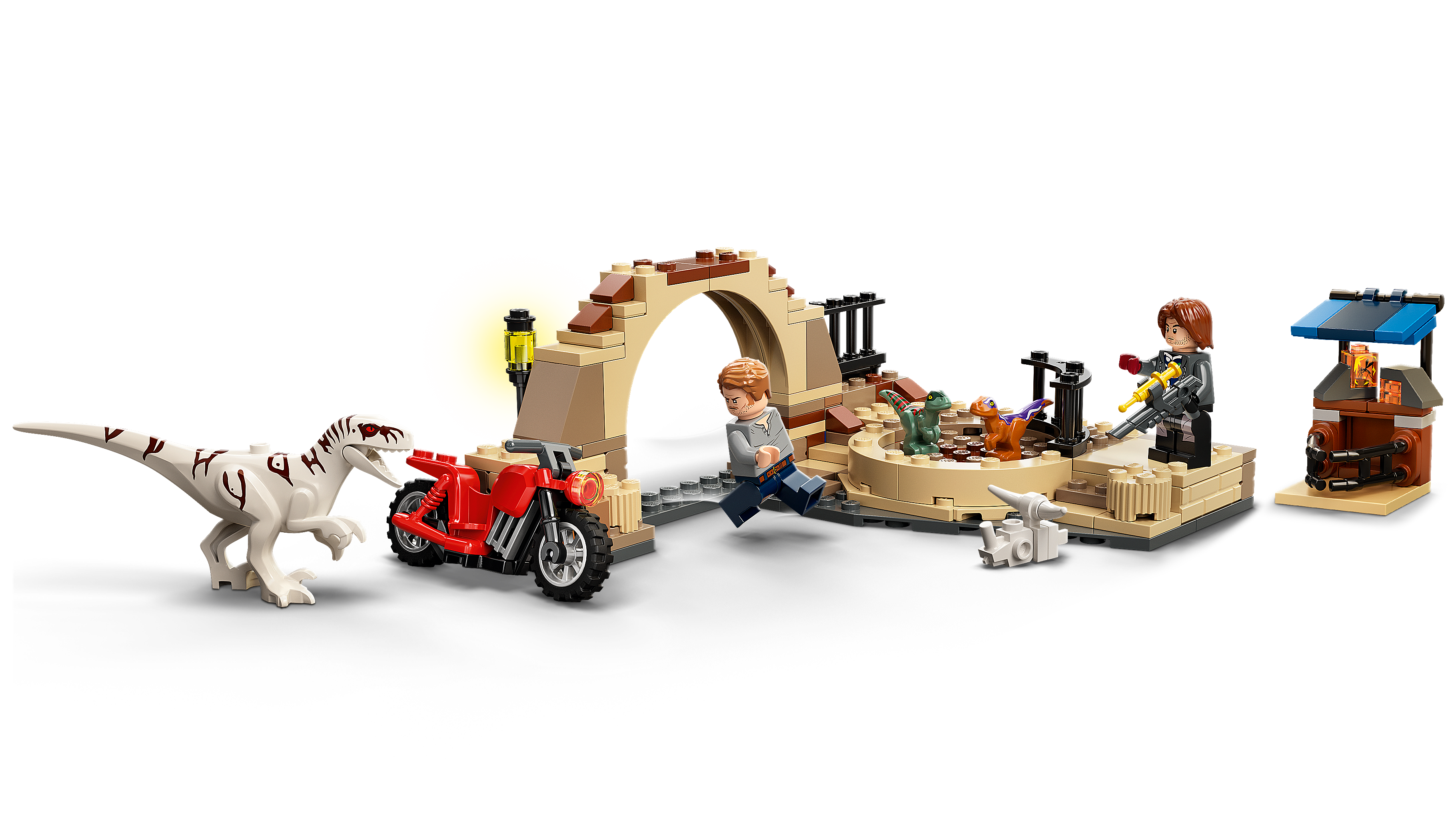 LEGO Jurassic World Atrociraptor Dinosaur: Bike Chase Set 76945, Dinosaur  Toys for Boys, Girls, Kids Age 6 Plus, with 3 Dino Figures and Toy