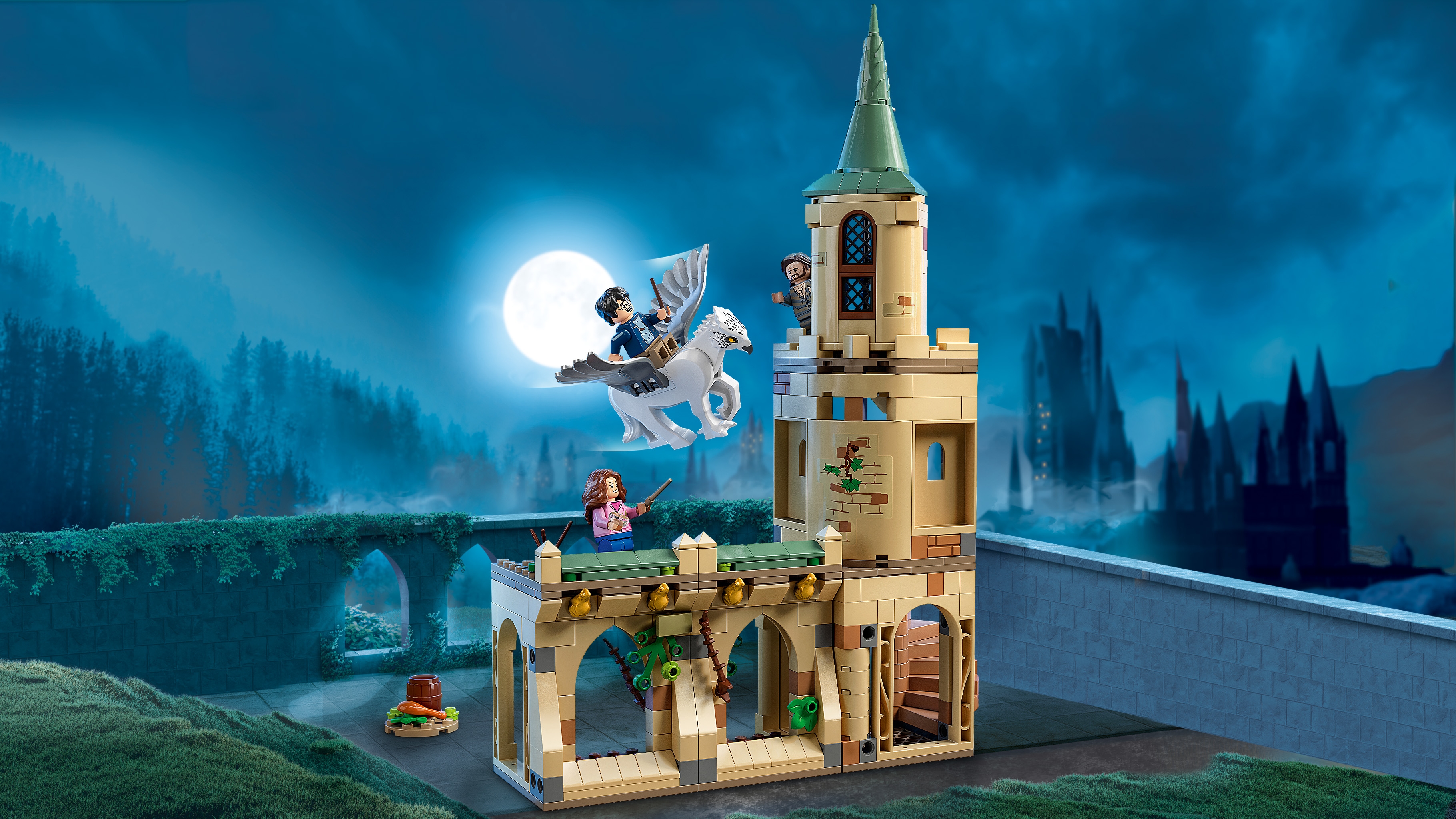 LEGO Harry Potter Hogwarts: Room of Requirement Building Set 76413 Castle  Building Toy from Harry Potter Movie Featuring Harry, Hermione and Ron Mini