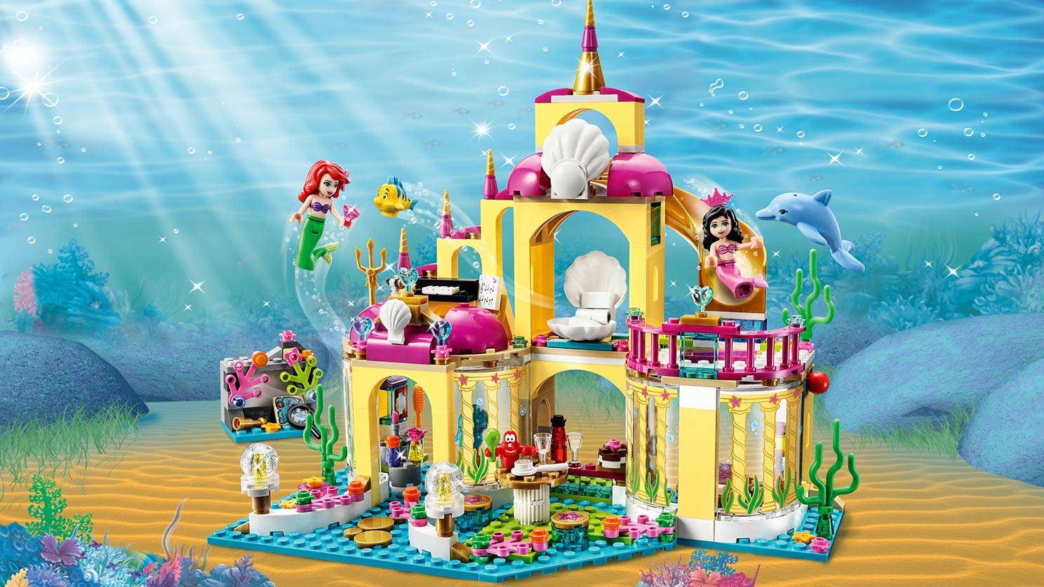 アリエルの海の宮殿 41063 - レゴ® |ディズニーセット - LEGO.comキッズ