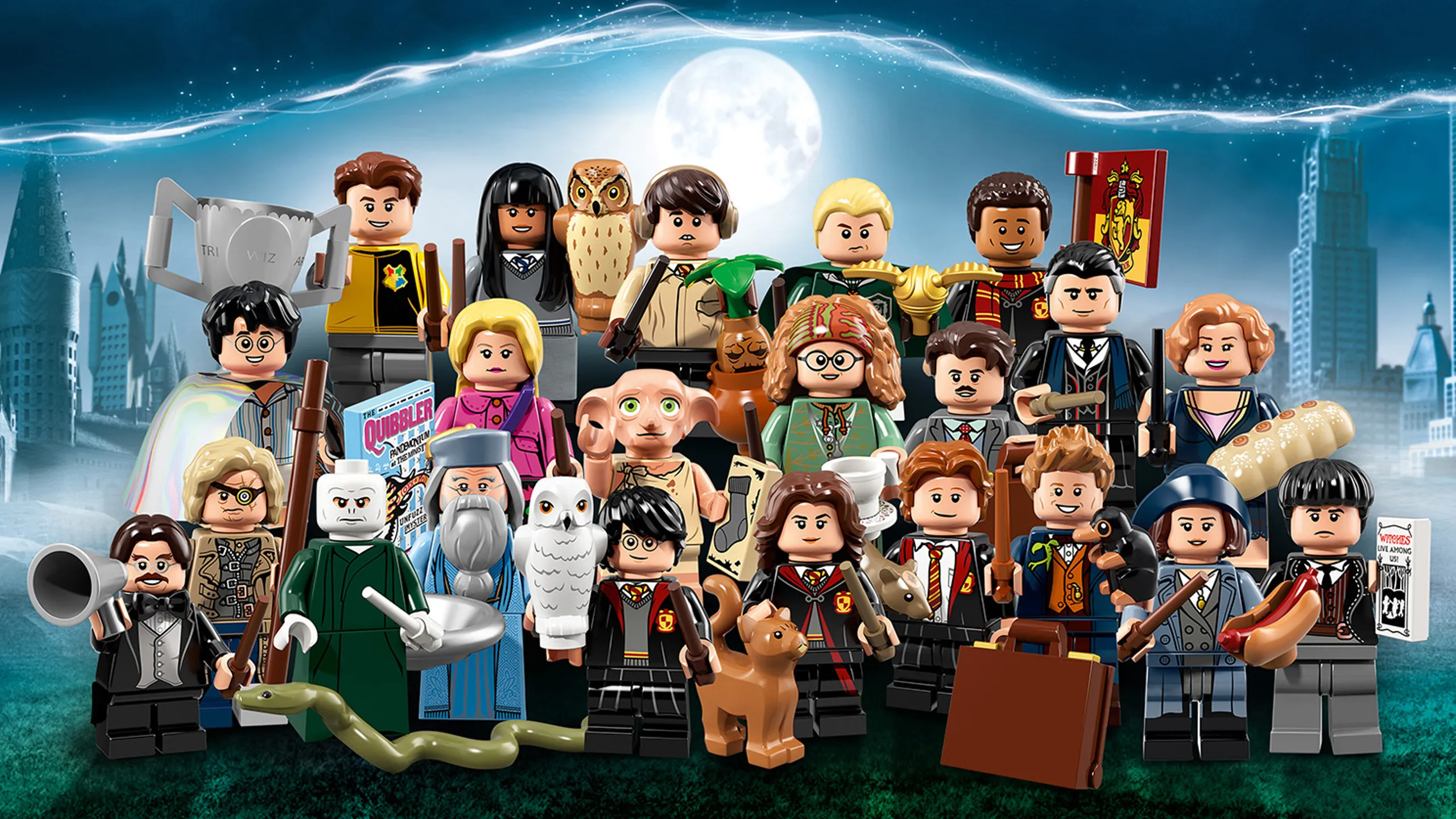 LEGO Minifigures - 71022 Harry Potter and Fantastic Beasts - Collect characters from the Harry Potter and Fantastic Beasts stories like Newt Scamander, Tina Goldstein, Albus Dumbledore and Harry Potter himself!