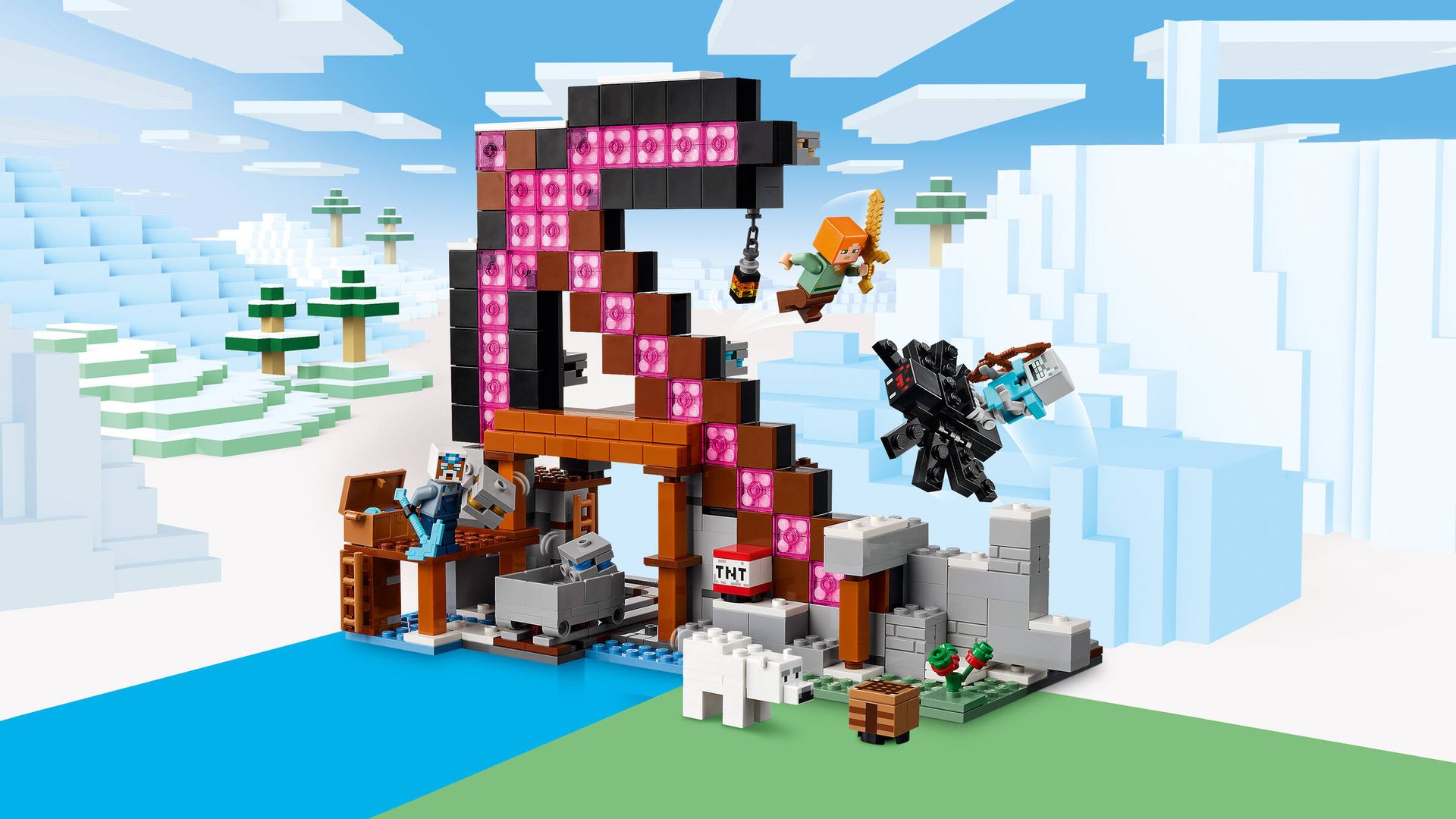 Lego Minecraft Decoder The LEGO® Minecraft® Fanzone