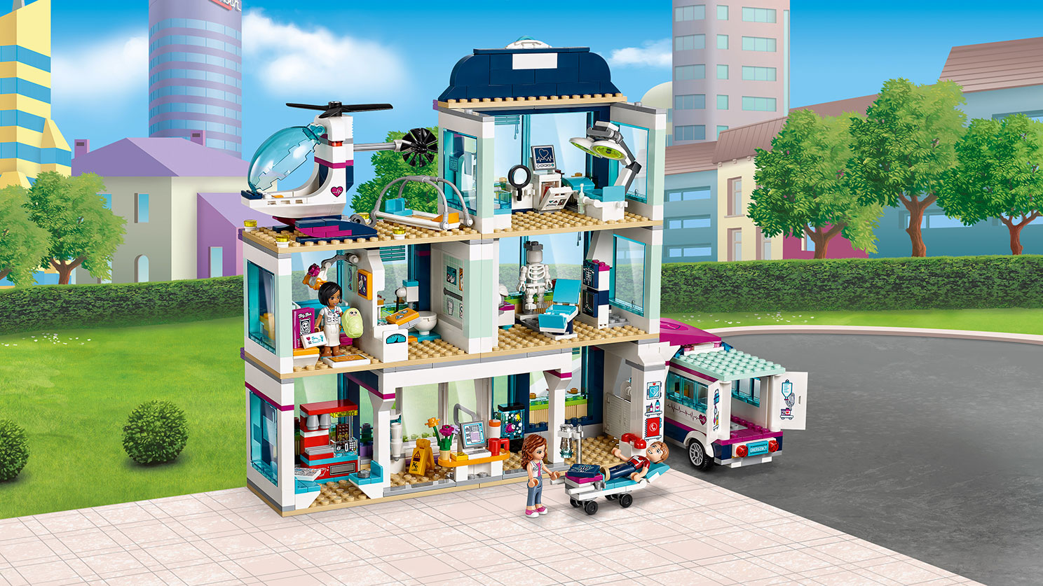 Heartlake Hospital 41318 - LEGO.com kids