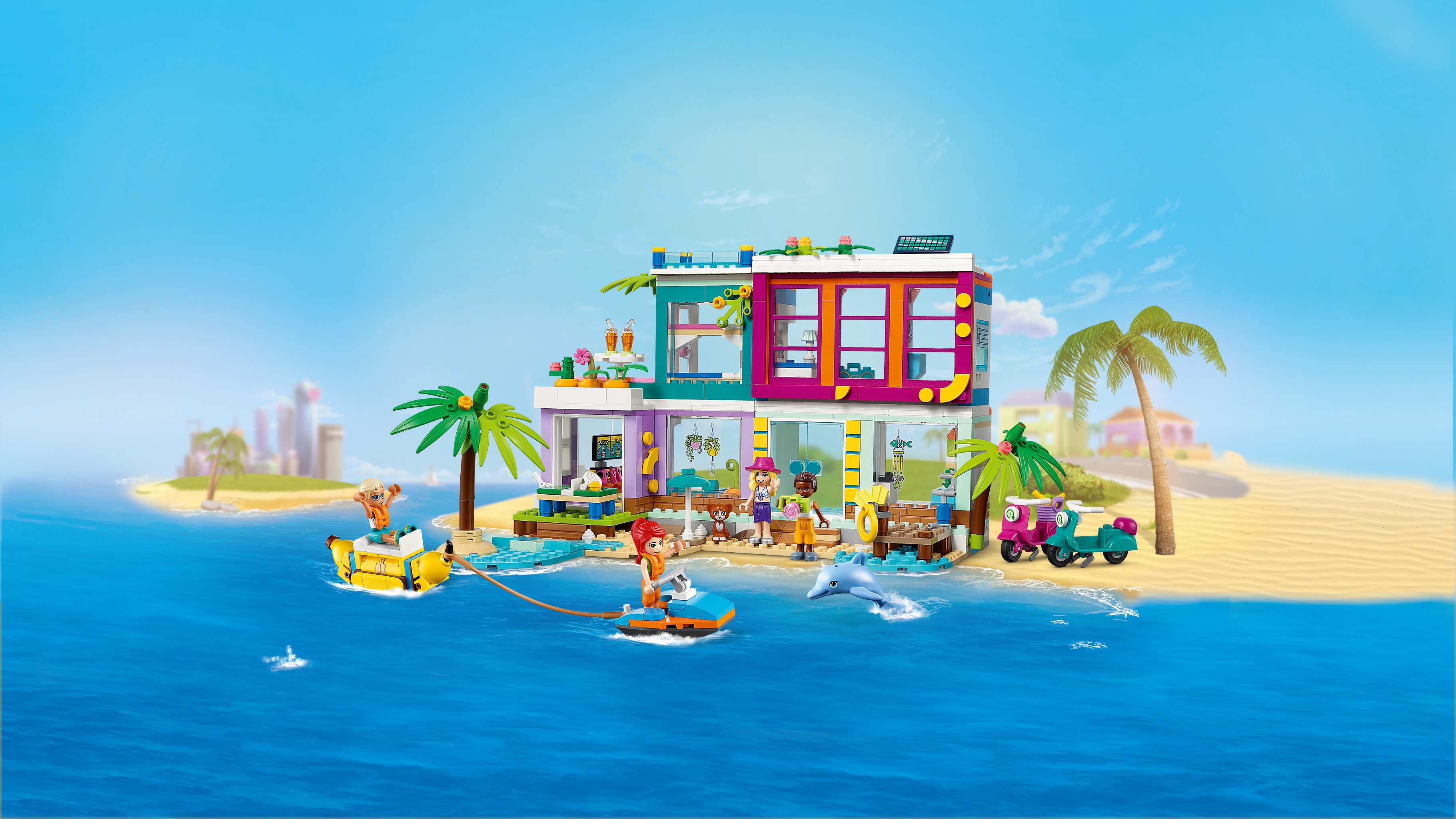  LEGO Friends Vacation Beach House 41709 Building Kit