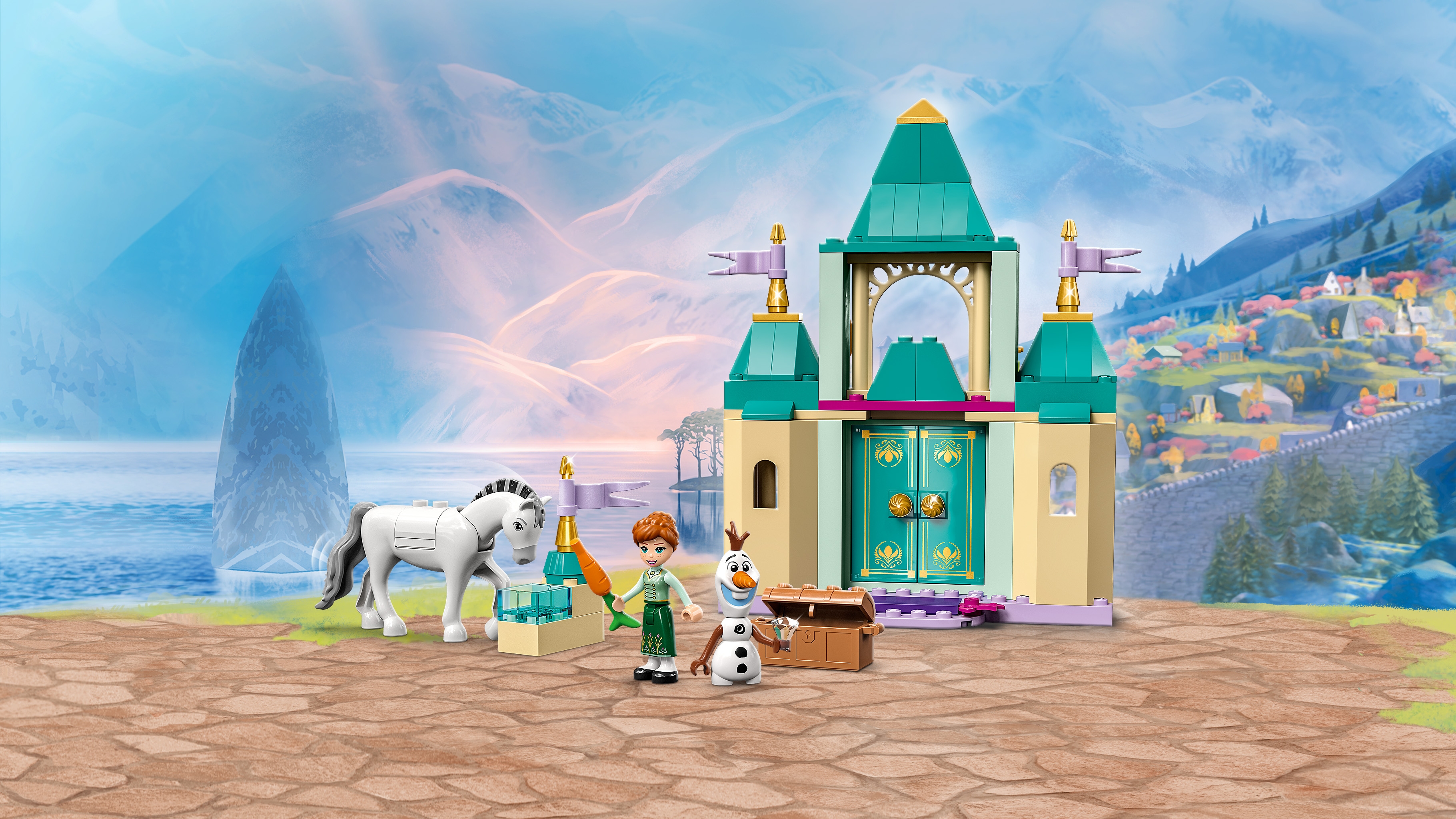 LEGO Disney Castillo de Juegos de Anna y Olaf 43204