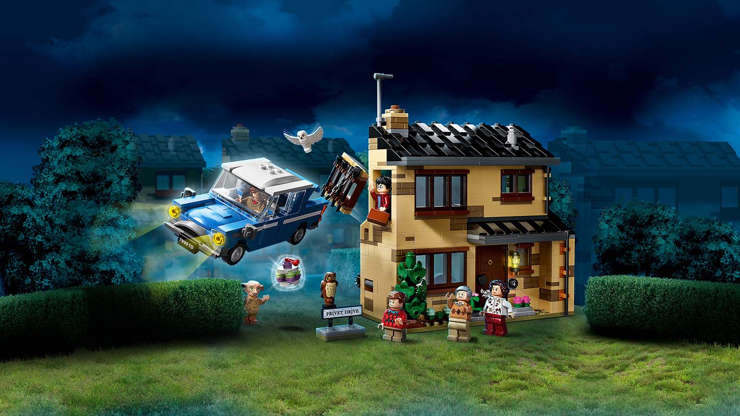 slogan Rede Resultat 4 Privet Drive 75968 - LEGO® Harry Potter™ and Fantastic Beasts™ Sets - LEGO.com  for kids