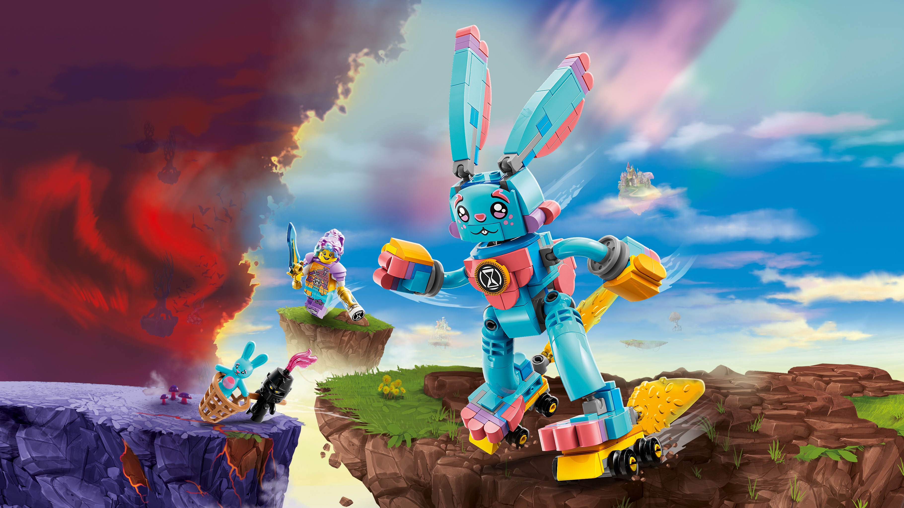 Izzie and Bunchu the Bunny 71453, LEGO® DREAMZzz™