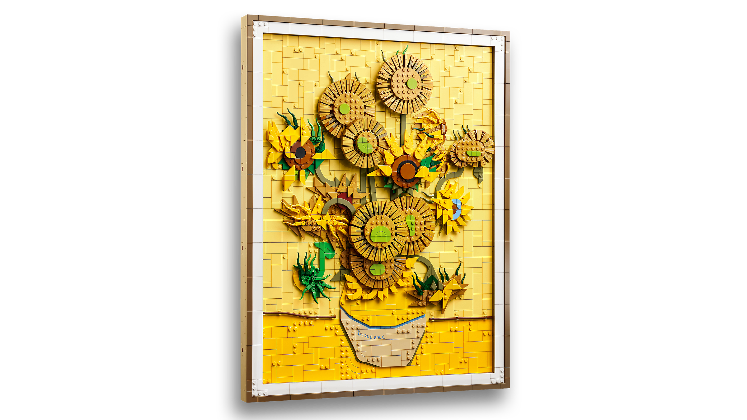 LEGO Vincent van Gogh – Les Tournesols 31215, vue officielle du set