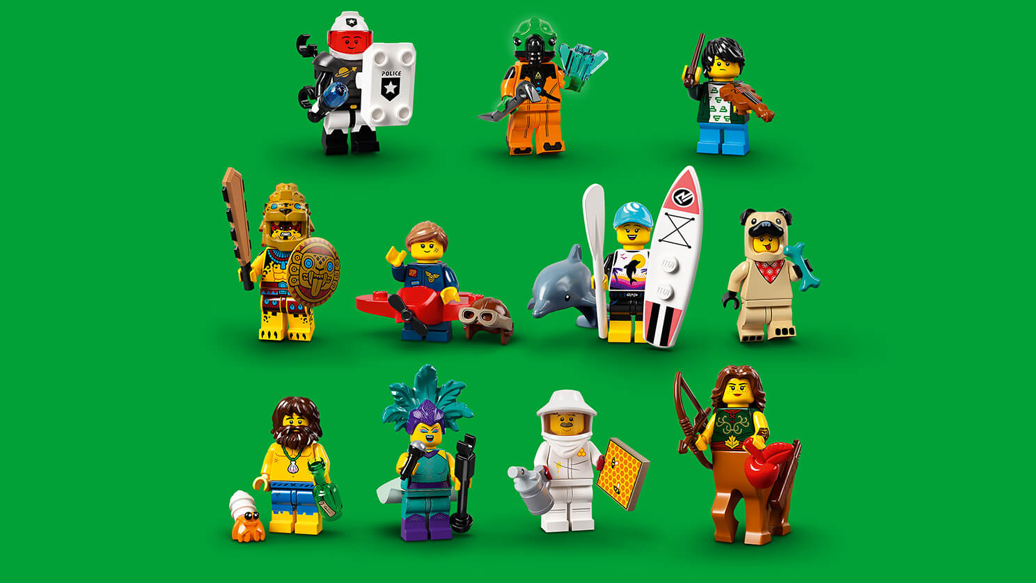 1 Figur Ihrer Wahl aus LEGO MOVIE #71004 Minifiguren inkl BPZ Serie 12 