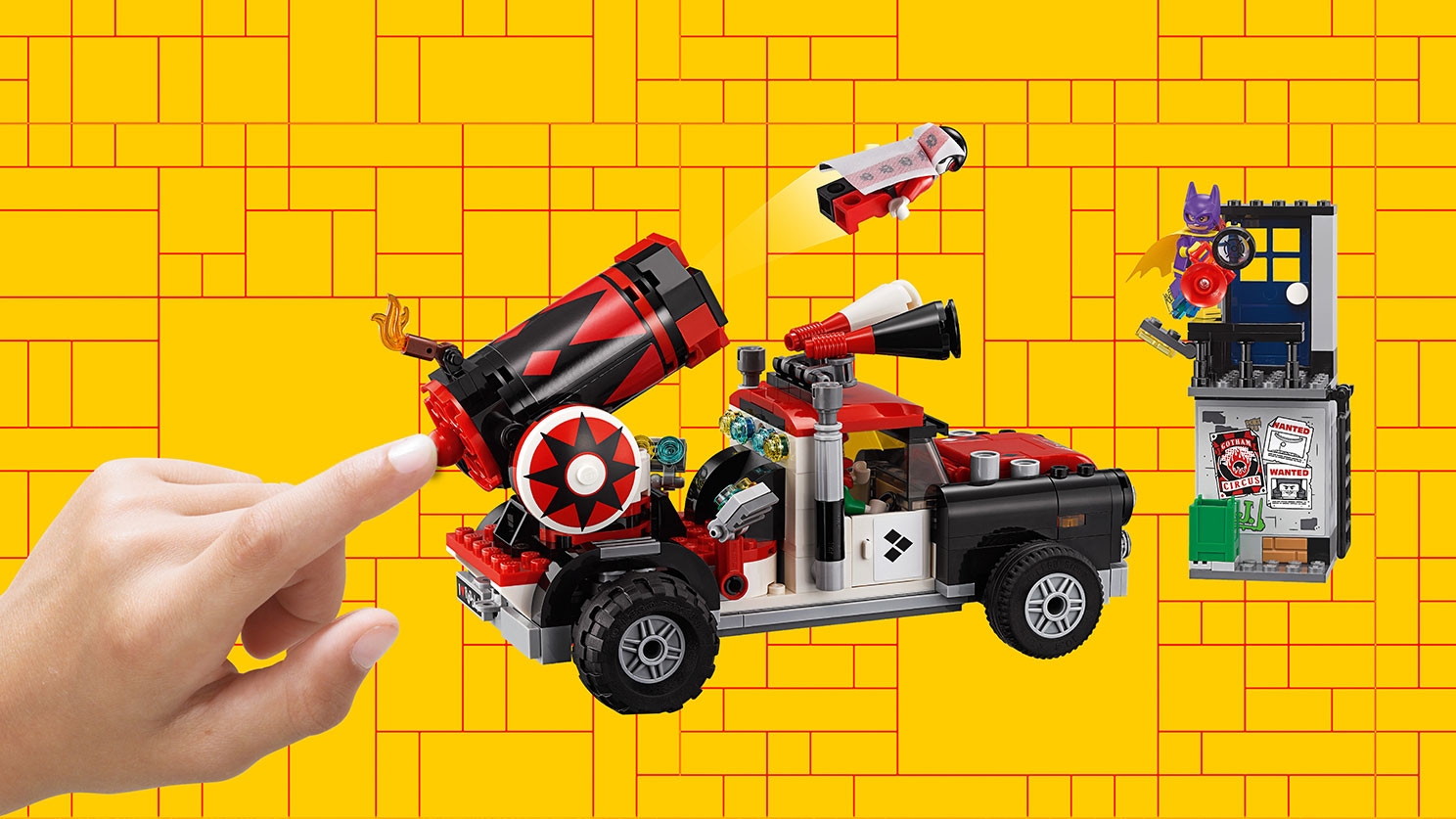 ハーレイ・クイン™の大砲攻撃 70921 - レゴ®バットマン セット - LEGO 