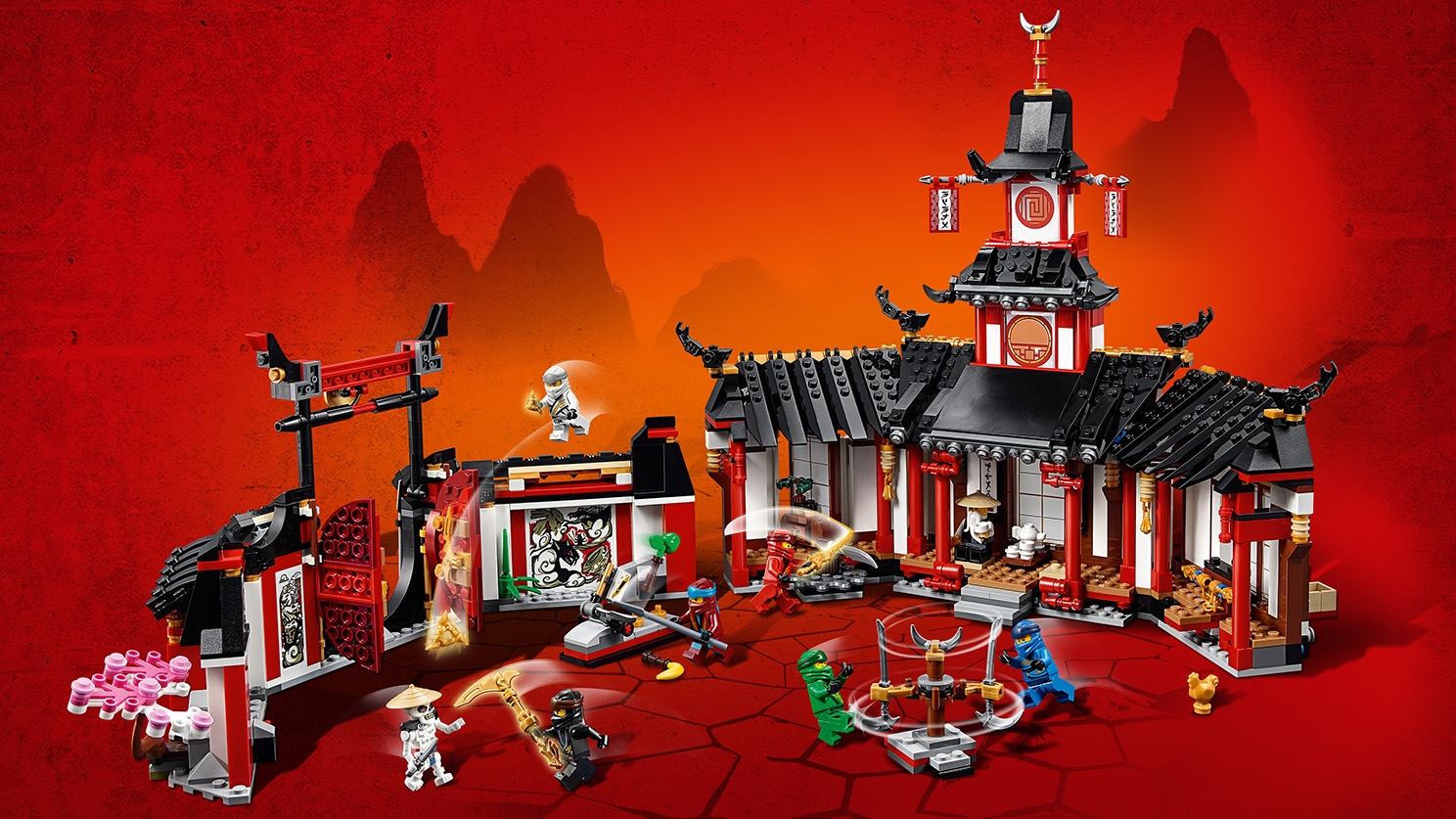 undskyldning menneskelige ressourcer Mania Spinjitzu-klosteret 70670 - LEGO® NINJAGO® sæt - LEGO.com for børn