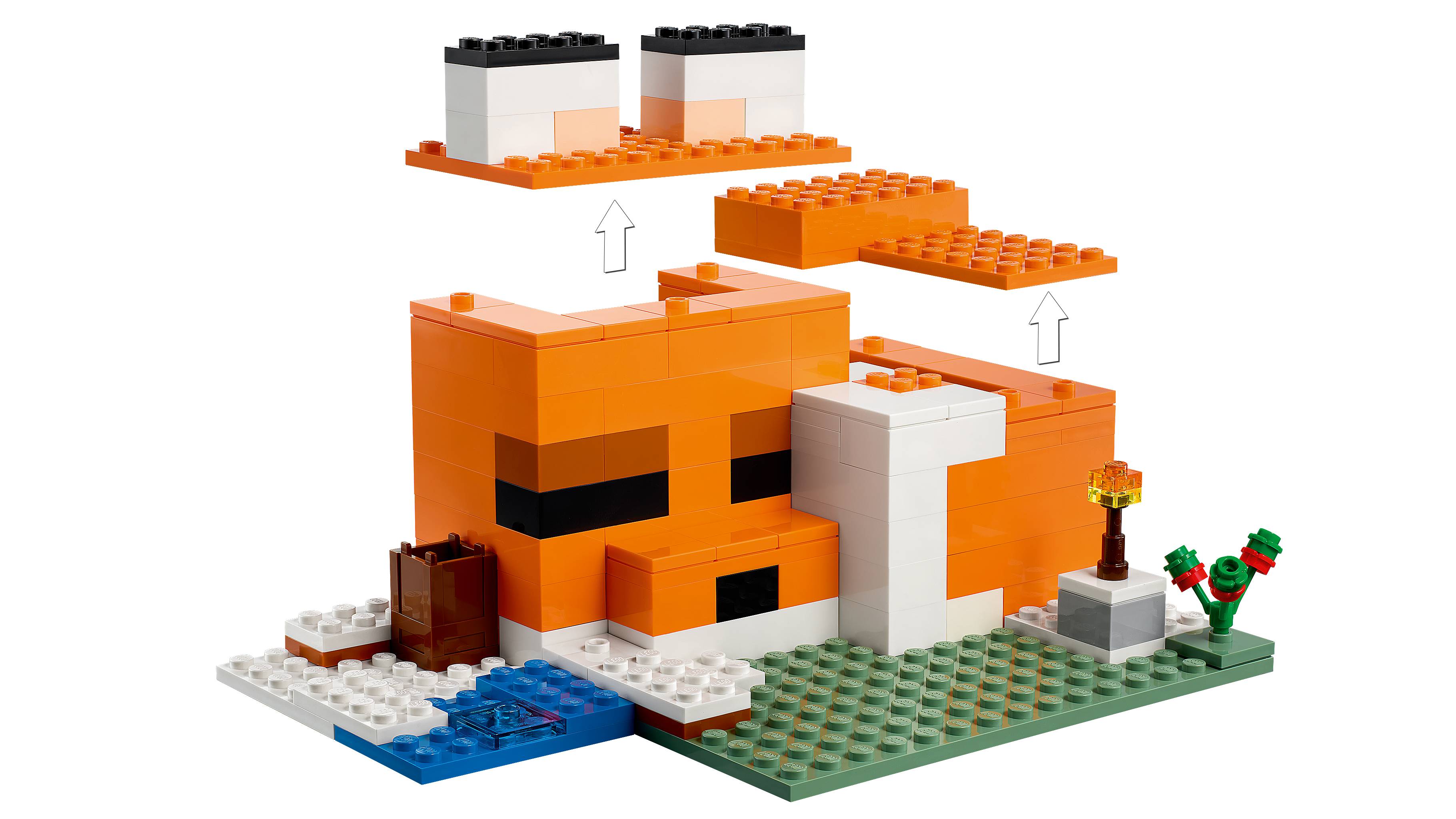 キツネ小屋 21178 - レゴ®マインクラフト セット - LEGO.comキッズ