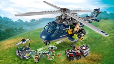 ブルーのヘリコプター追跡 75928 レゴ ジュラシック ワールド セット Lego Comキッズ