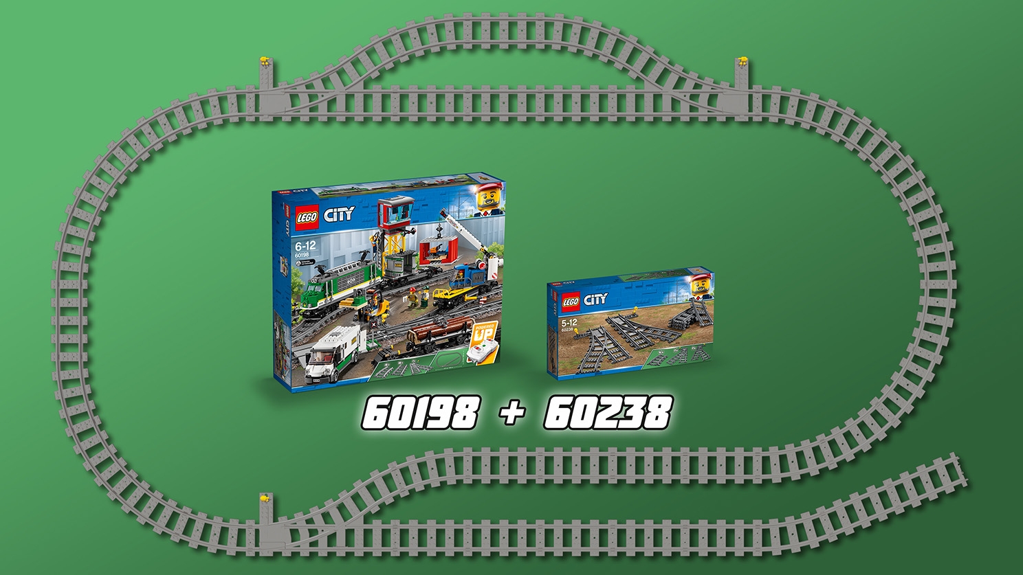 Växlar 60238 - LEGO® City set -  för barn