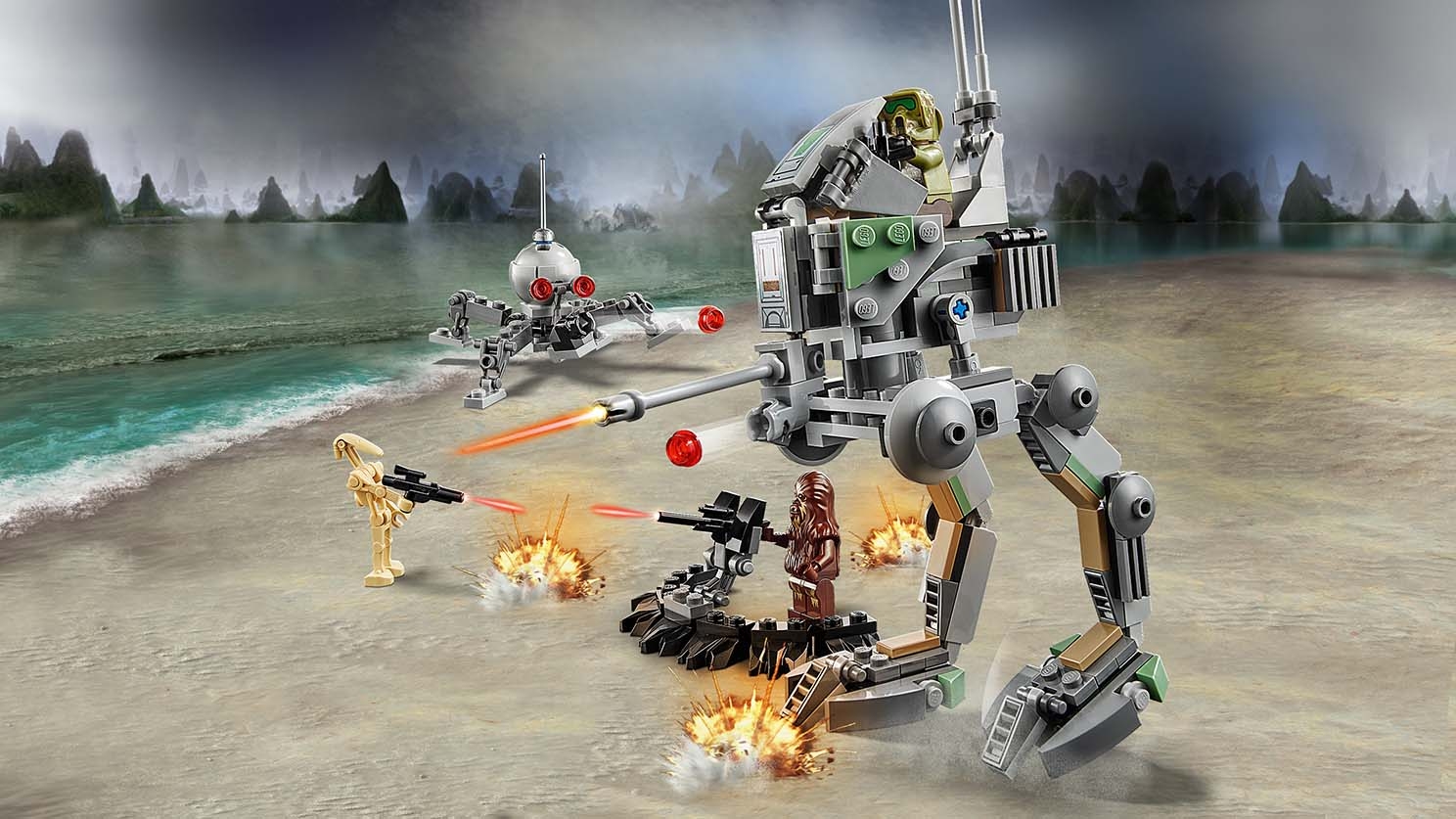 Desarmamiento analogía Sitio de Previs Caminante Explorador Clon (Edición 20 Aniversario) 75261 - Sets LEGO® Star  Wars™ - LEGO.com para niños