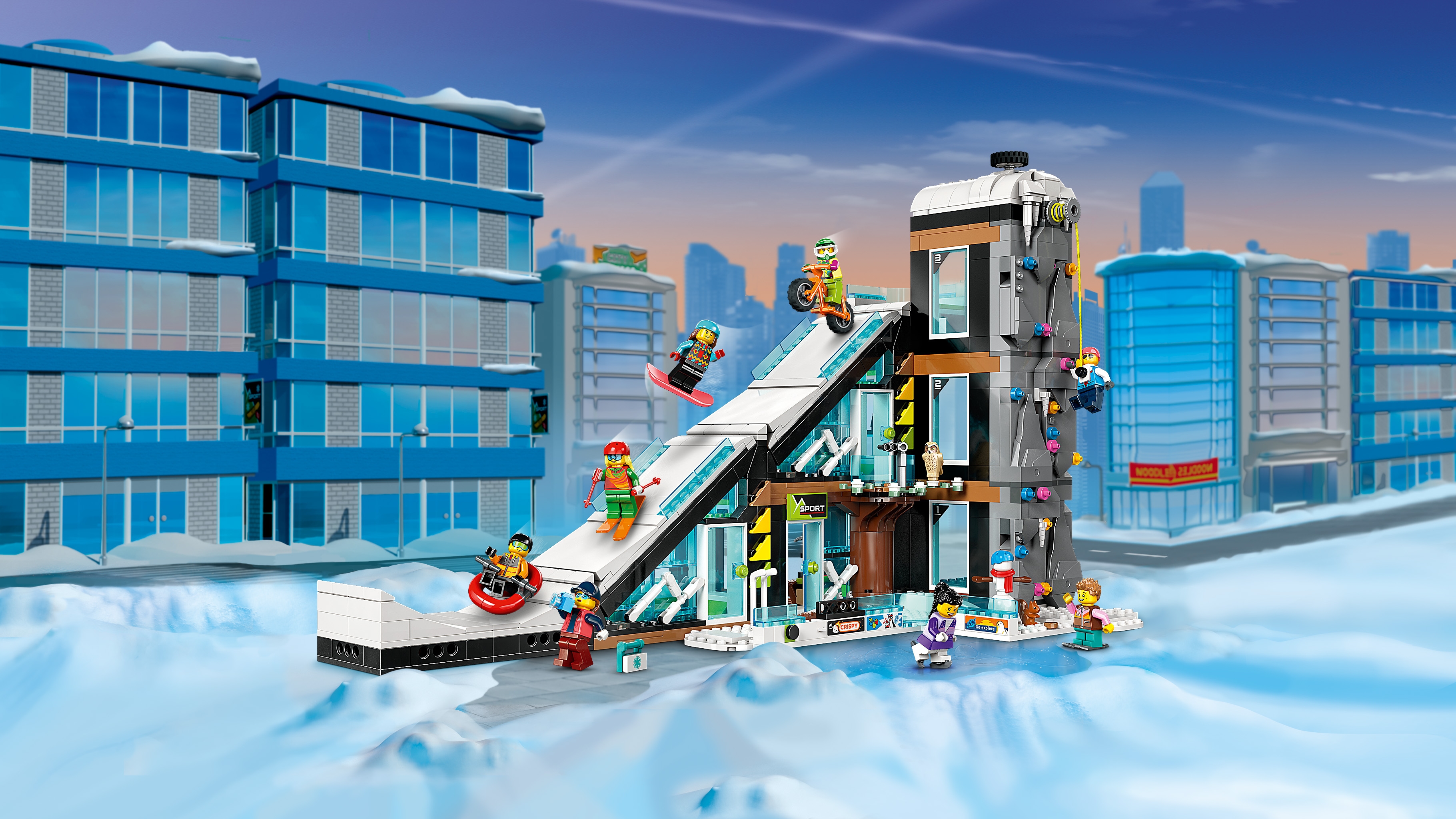 スノースポーツセンター - ビデオ - LEGO.comキッズ