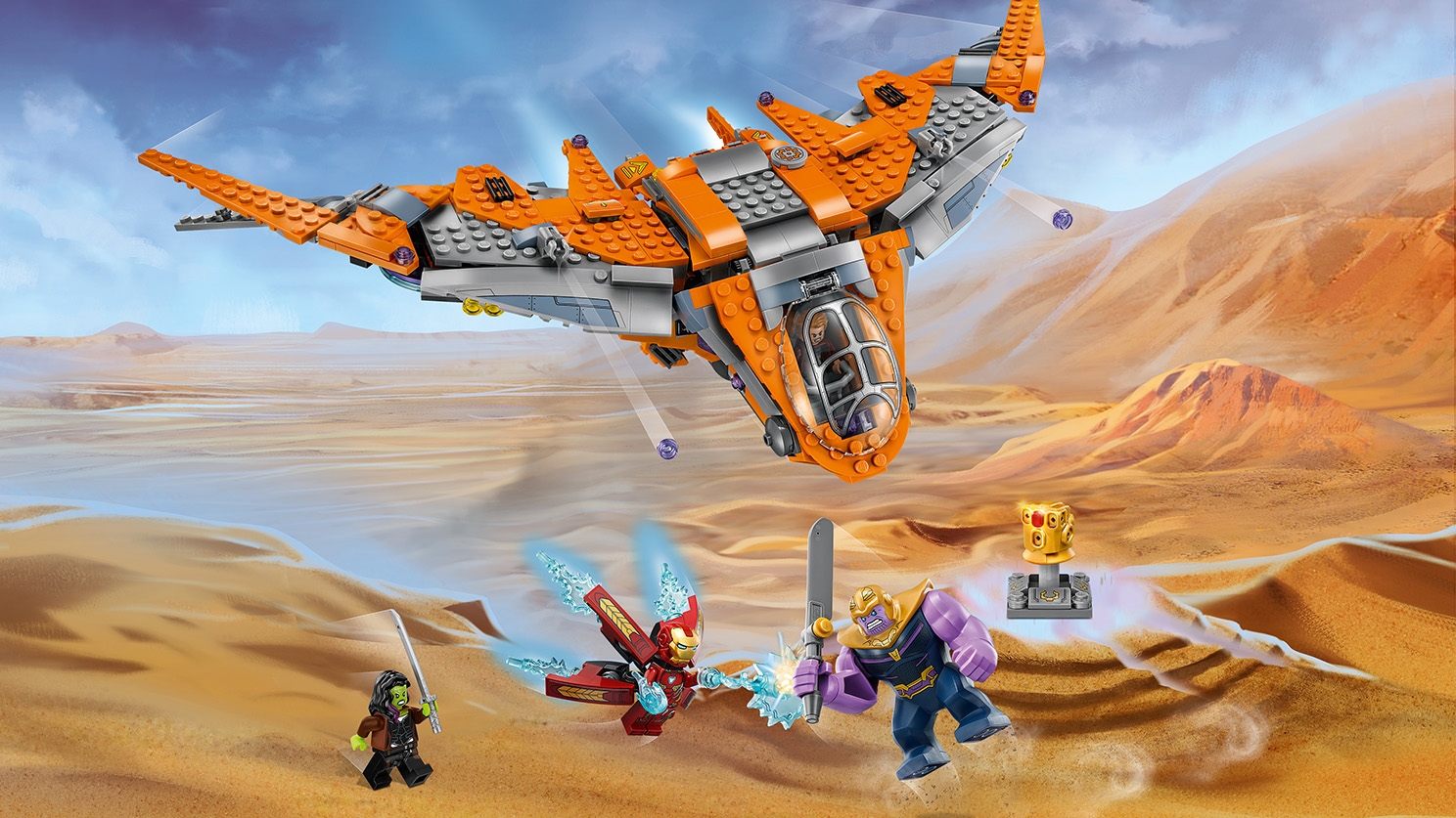 jeg er glad eksekverbar Lejlighedsvis Thanos: Ultimate Battle 76107 - LEGO® Marvel Sets - LEGO.com for kids