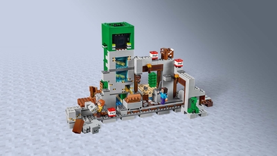 paracaídas Producto trabajador La Mina del Creeper™ 21155 - Sets LEGO® Minecraft™ - LEGO.com para niños