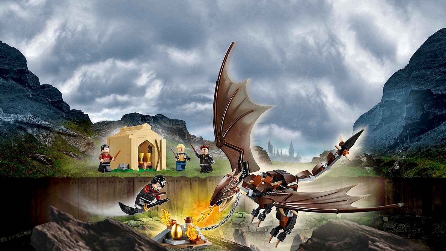 damnificados Hermana cangrejo Hungarian Horntail Triwizard Challenge 75946 - LEGO® Harry Potter™ and  Fantastic Beasts™ Sets - LEGO.com for kids