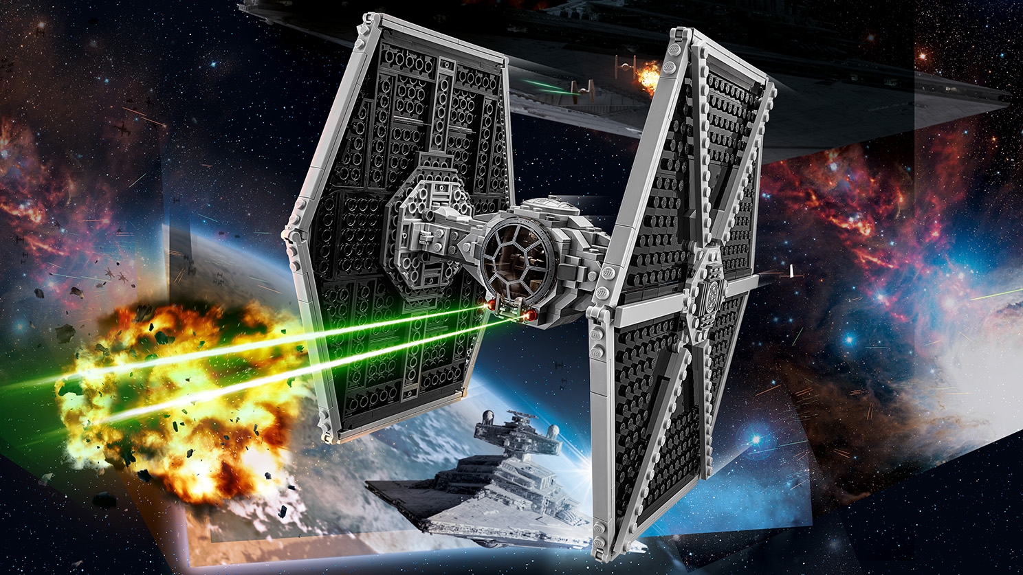 Charles Keasing Erudito colorante Imperial TIE Fighter™ 75211 - LEGO® Star Wars™ Sets - LEGO.com for kids